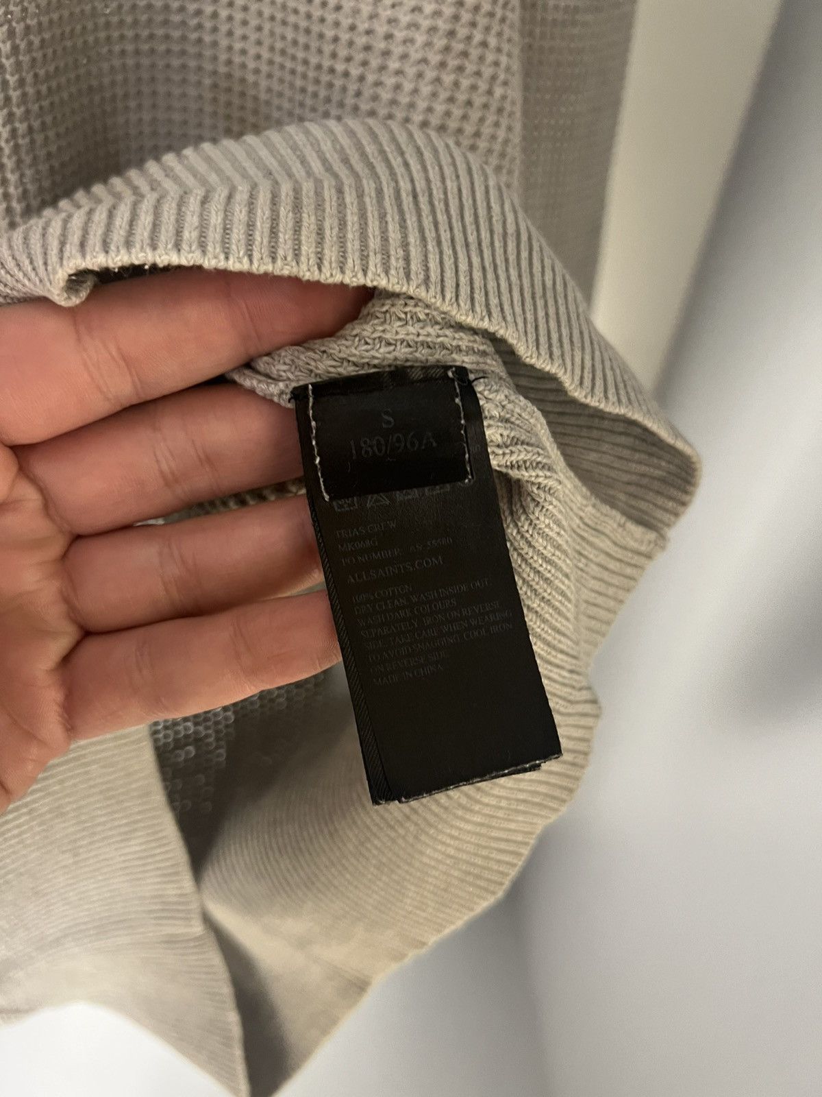 Allsaints × Vintage VERY RARE ALLSAINTS DESIGNER KNIT SWEATER JAPAN STYLE CASUAL Size US S / EU 44-46 / 1 - 6 Thumbnail