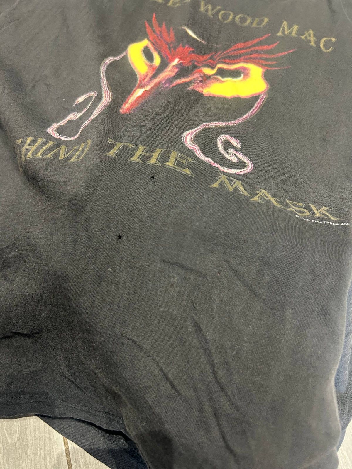 Vintage Vintage New Fleetwood 1990 Tour Behind The Mask Stevie Nicks Size US XL / EU 56 / 4 - 7 Thumbnail