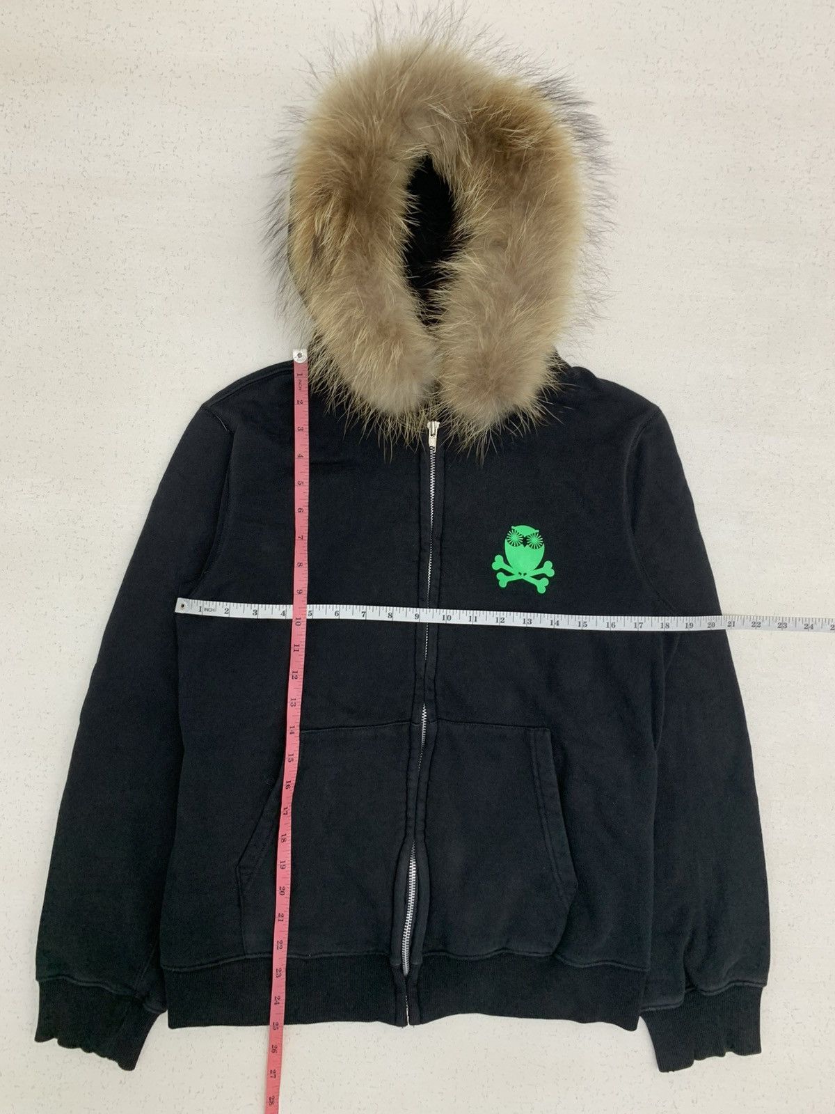Japanese Brand OWL SKULL JAPANESE FUR ZIP HOODIE IFSIXWASNINE LGB STYLE Size US M / EU 48-50 / 2 - 2 Thumbnail