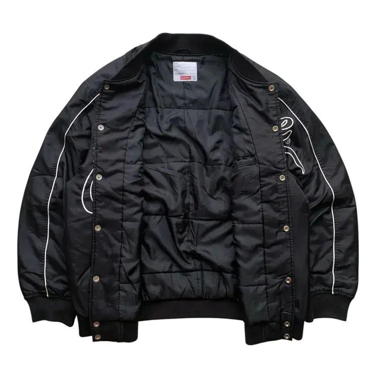Supreme Supreme FW20 Script Contrast Varsity Jacket Size US XL / EU 56 / 4 - 5 Thumbnail