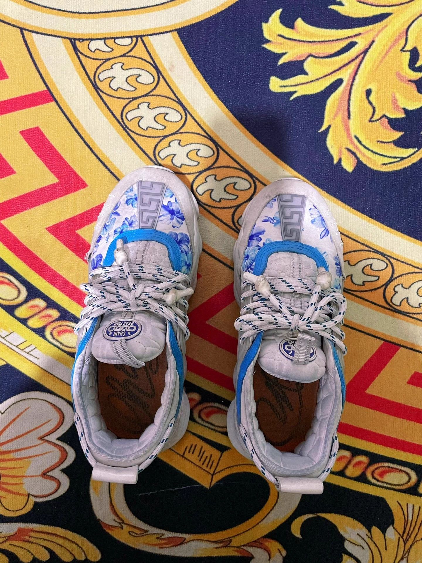 Versace Versace Medusa Swirl Running Sneaker 42 8/10 Size US 9 / EU 42 - 3 Thumbnail