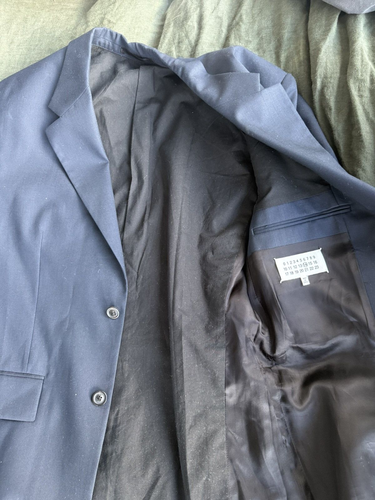 Maison Margiela Maison Margiela blue suit Size 52L - 10 Thumbnail