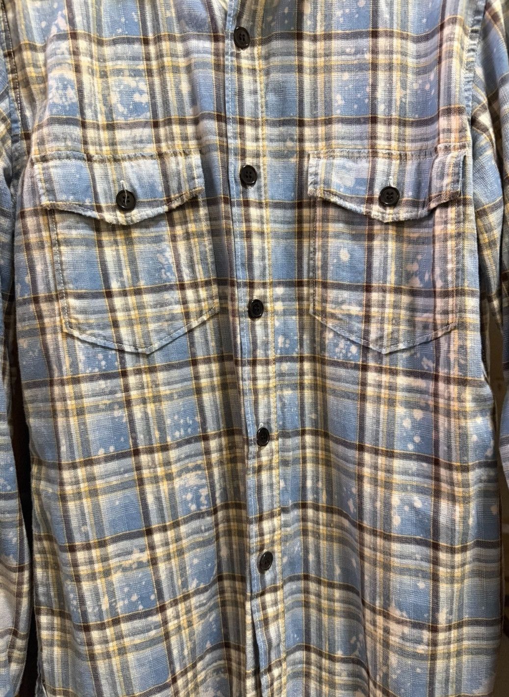 Saint Laurent Paris Saint Laurent Paris by Hedi 16SS Runway Distressed Shirt-25 Size US S / EU 44-46 / 1 - 4 Thumbnail