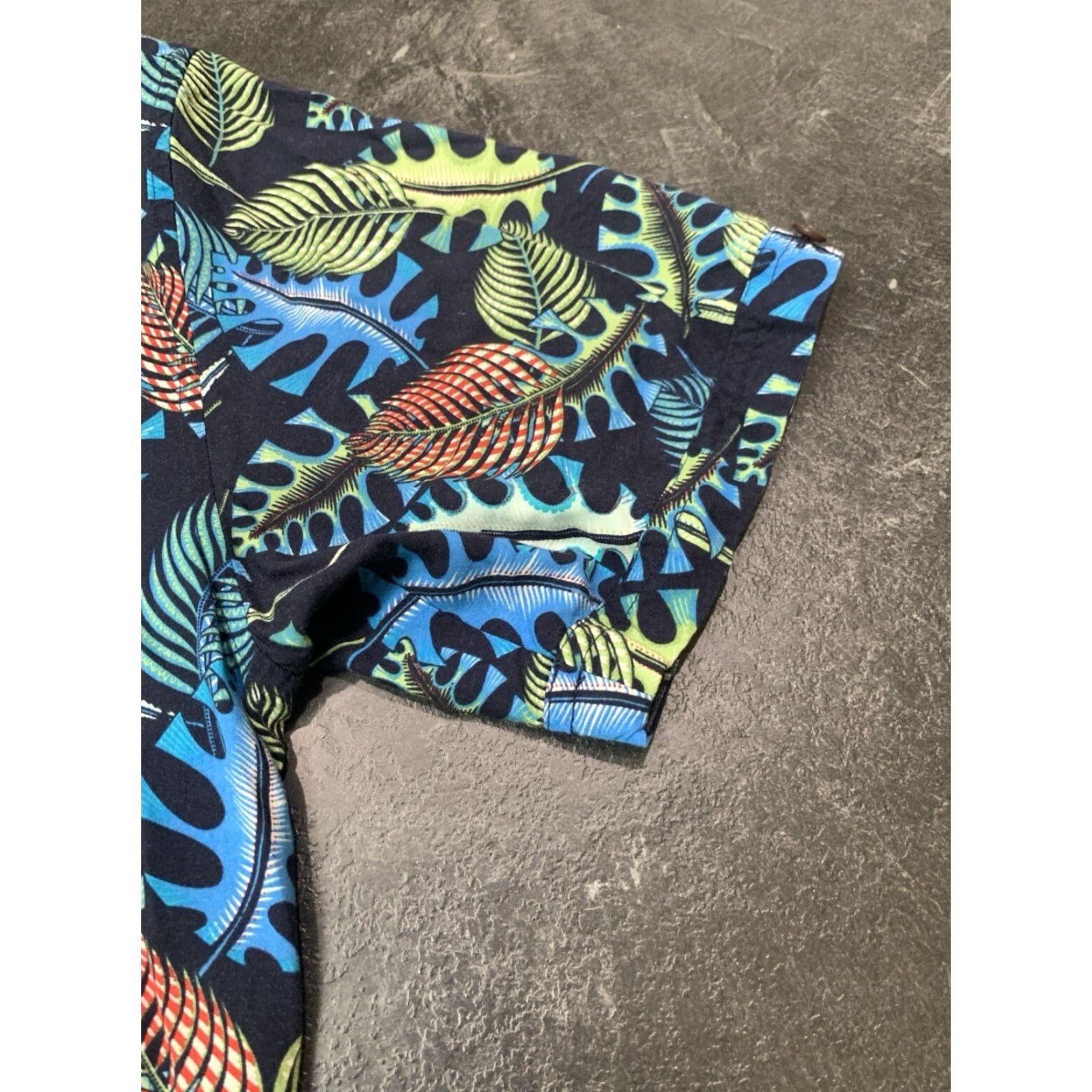 Cubavera VINTAGE Cubavera Hawaiian Shirt Men Medium Blue Floral Short Sleeve Pullover Rayon M Size US M / EU 48-50 / 2 - 3 Thumbnail