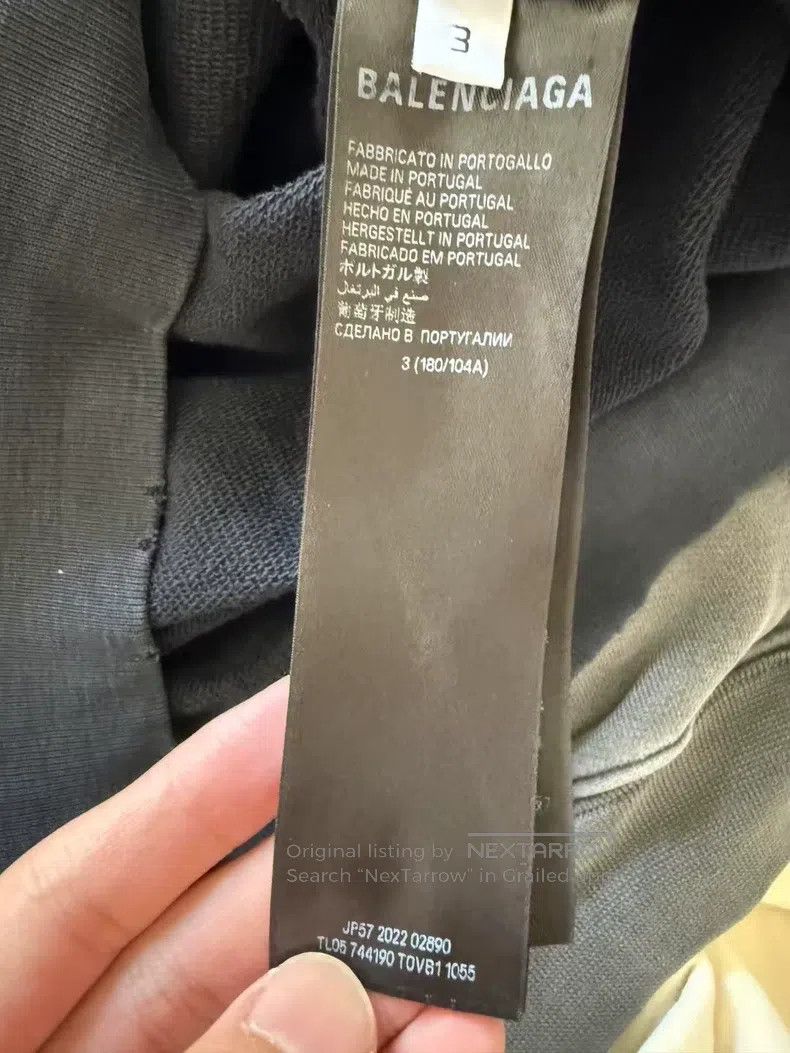 Balenciaga Balenciaga Tape Sweater Size US L / EU 52-54 / 3 - 4 Thumbnail