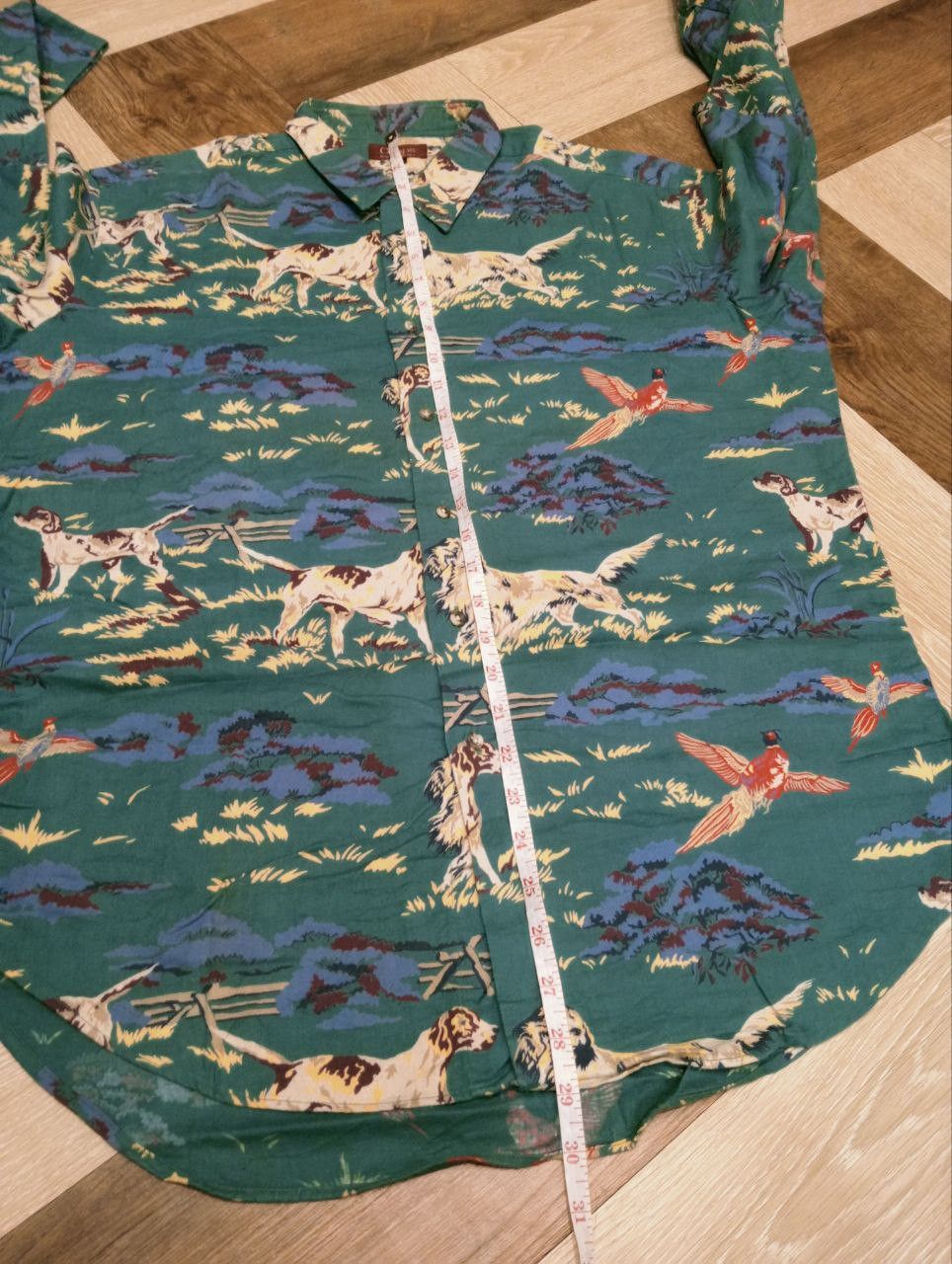 Chaps Ralph Lauren CHAPS RALPH LAUREN OVERPRINT SHIRT - SIZE L Size US L / EU 52-54 / 3 - 7 Thumbnail
