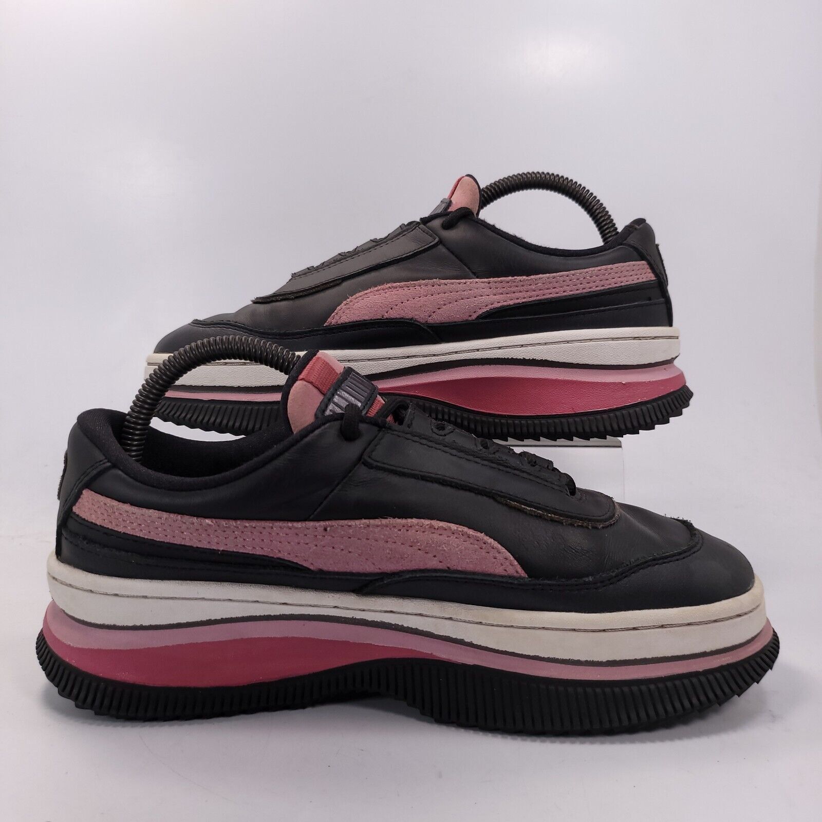 Puma Puma Deva Lace Up Athletic Shoe Women Size 8 373920-02 Black Size US 8 / IT 38 - 6 Thumbnail
