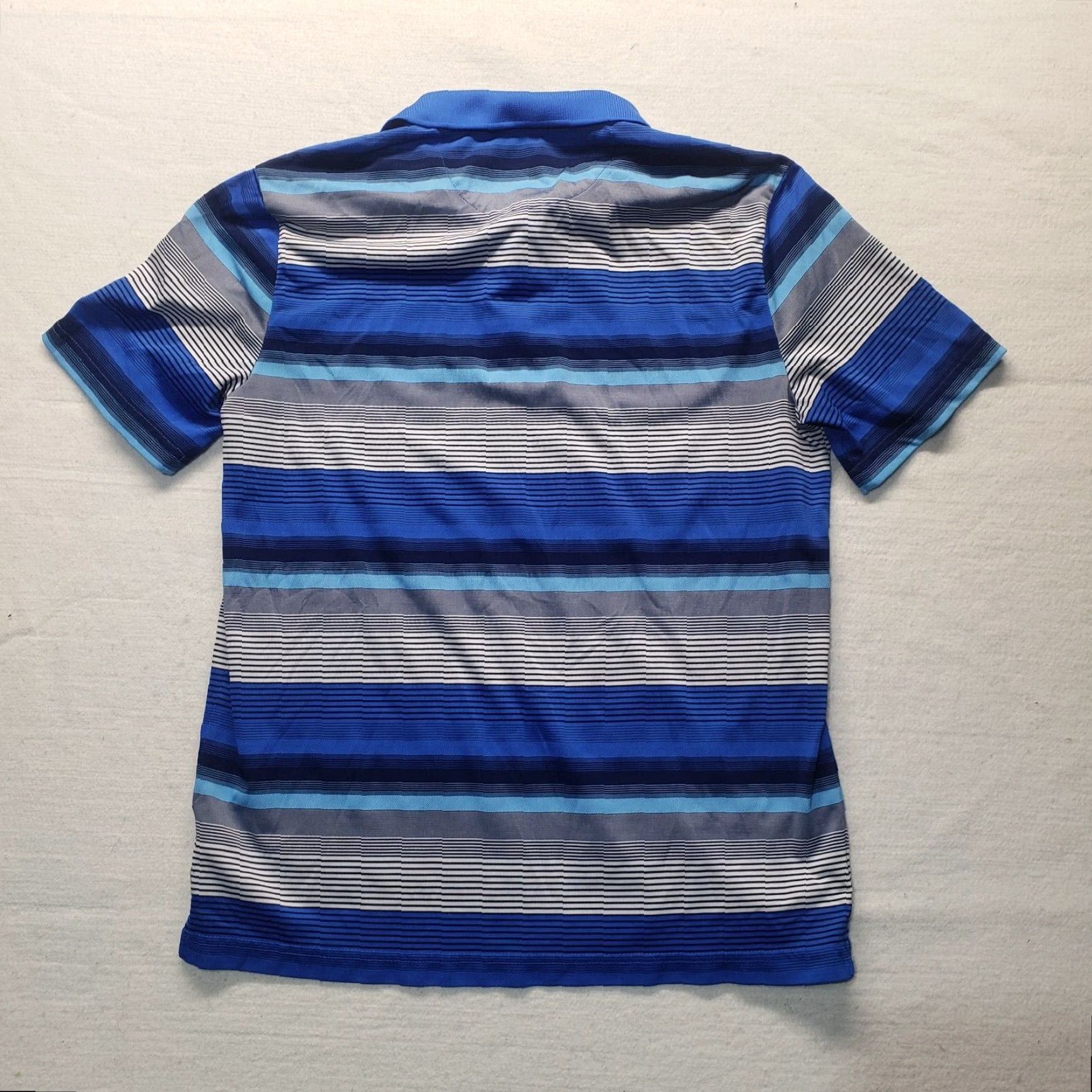 Chaps Chaps Polo Shirt Blue Striped Golf Casual Polo Shirt M Blue Chaps Logo Golf 80s 90s American Preppy Sports Golf Mens Regular Shirt Size US M / EU 48-50 / 2 - 6 Thumbnail