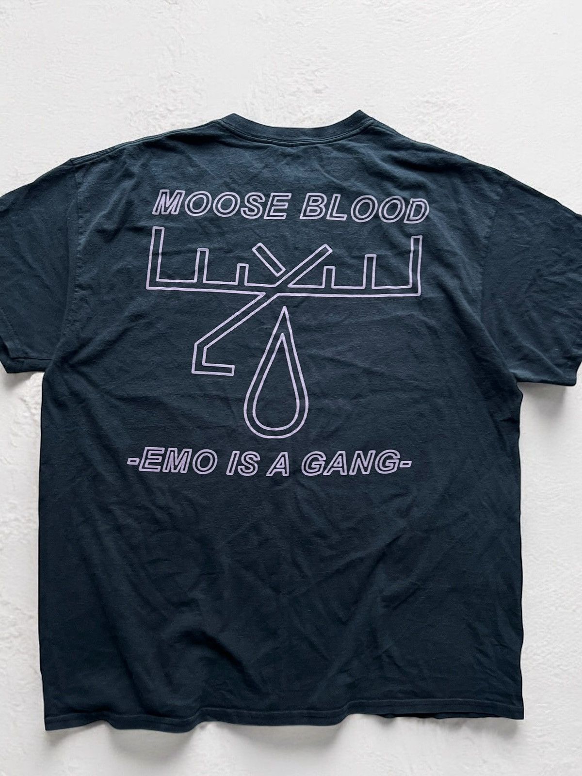 Band Tees × Vintage EMO IS A GANG 🖤 MOOSE BLOOD 🩸 BAND TEES RARE VINTAGE TEE Size US L / EU 52-54 / 3 - 2 Thumbnail