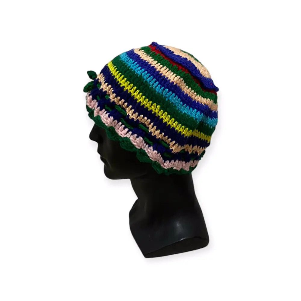 Japanese Brand Japanese Brand Rare Design Knit Beanie Hat Size ONE SIZE - 1 Thumbnail