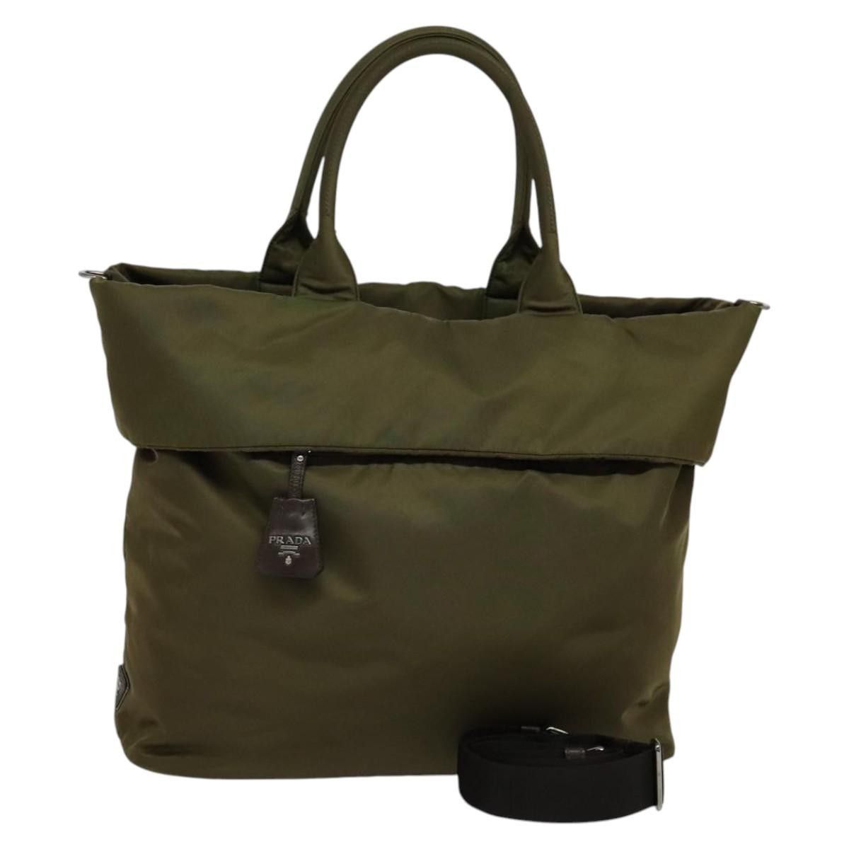 Prada Prada Convertible Double Tote Tessuto Size ONE SIZE - 1 Thumbnail