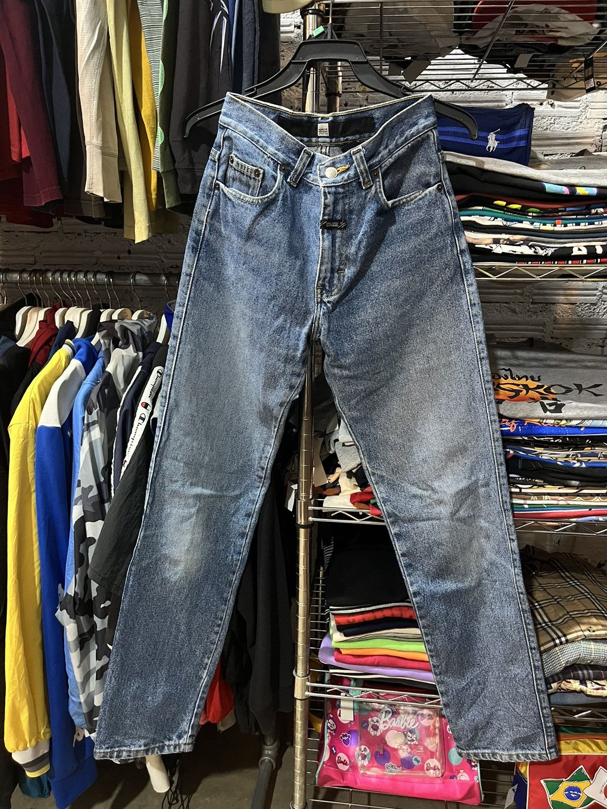 Marithe + Francois Girbaud × Vintage MFG Marithe Francois Girbaud Denim Pants Size 26" / US 2 / IT 38 - 2 Thumbnail
