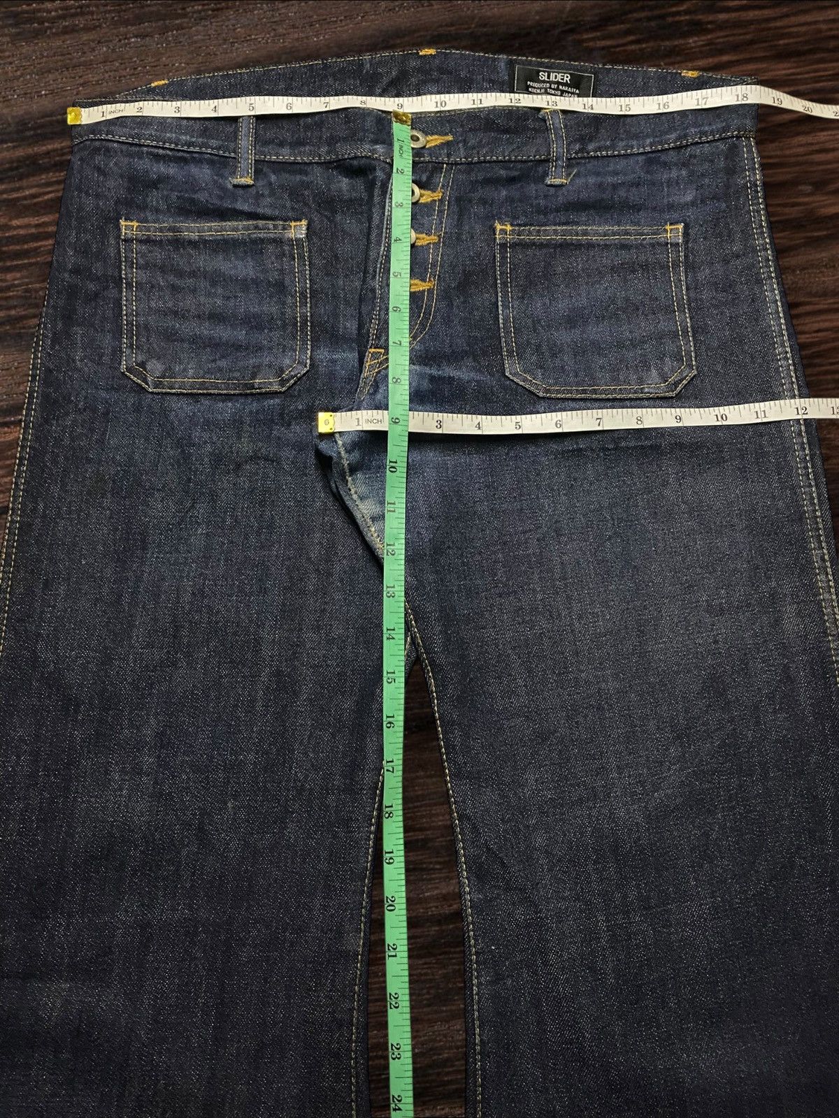 KOJIMA GENES Vintage Japanese Brand Slider Inpired Evisu 70s Jeans Size US 36 / EU 52 - 11 Thumbnail
