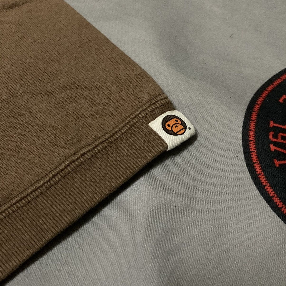 Bape × Vintage Vtg Baby Milo A Bathing Ape TShirt Brown Size US M / EU 48-50 / 2 - 8 Thumbnail