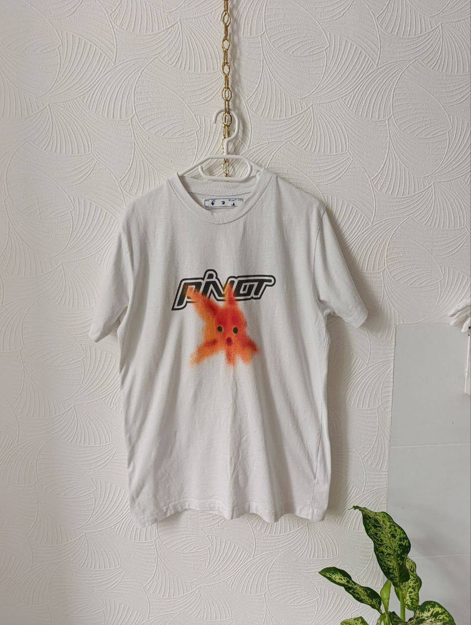 Off-White Off-White Pivot Fish T Shirt Size US M / EU 48-50 / 2 - 1 Thumbnail