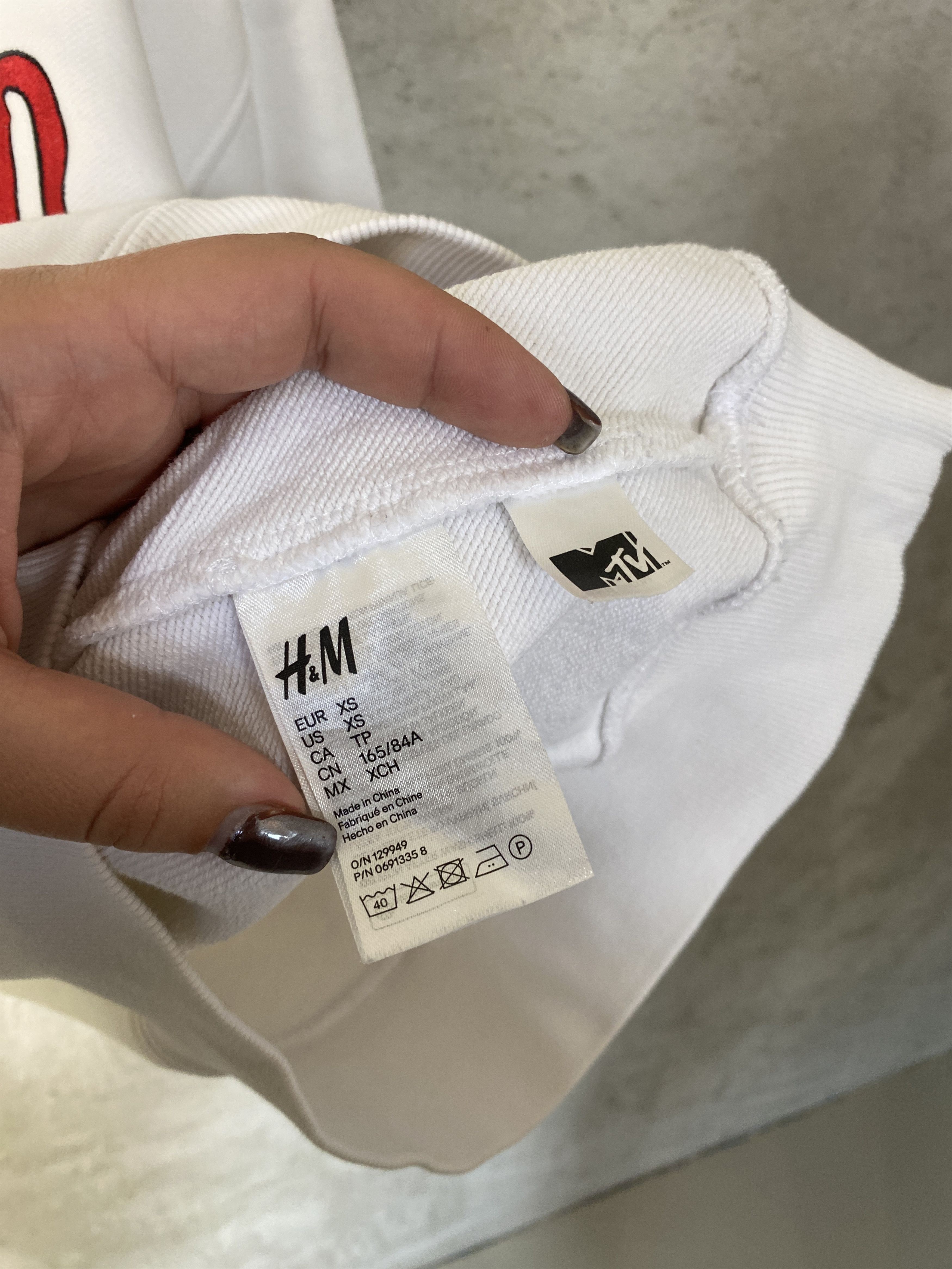 Moschino H&M Moschino MTV big logo hoodie casual luxury Size US XS / EU 42 / 0 - 4 Thumbnail