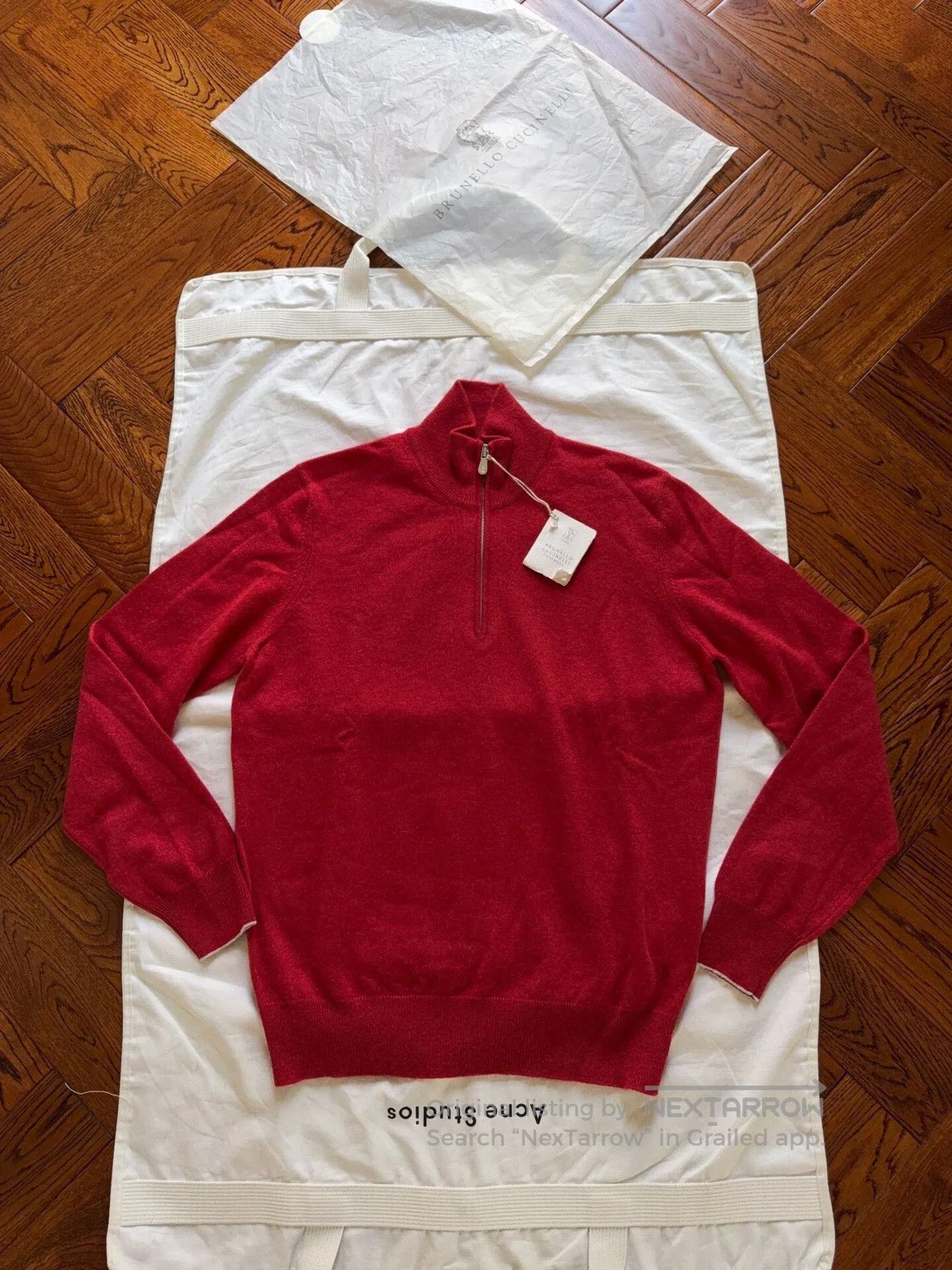 Brunello Cucinelli Brunello Cucinelli Men's Cashmere Half. Size US S / EU 44-46 / 1 - 1 Thumbnail