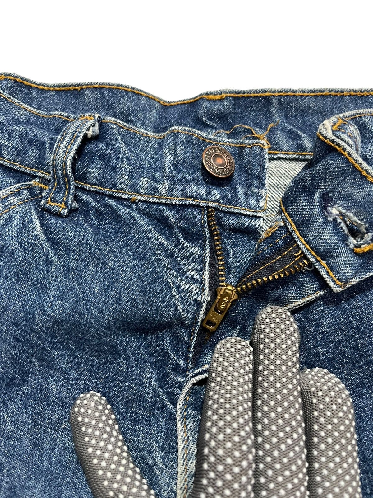 Levi's × Vintage VINTAGE LEVIS 517 ORANGE TAG JEANS Size US 33 - 5 Thumbnail