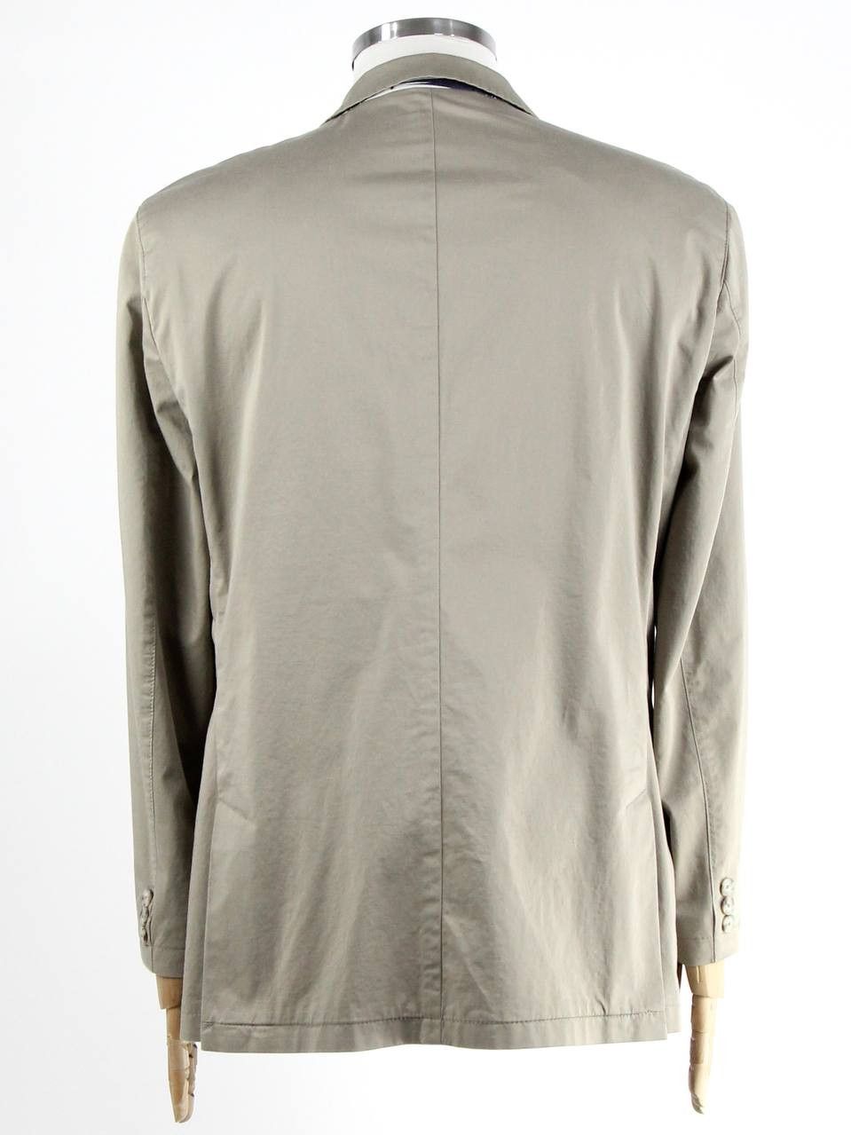BENVENUTO. BENVENUTO. BLACK Beige cotton jacket Size 54R - 4 Thumbnail
