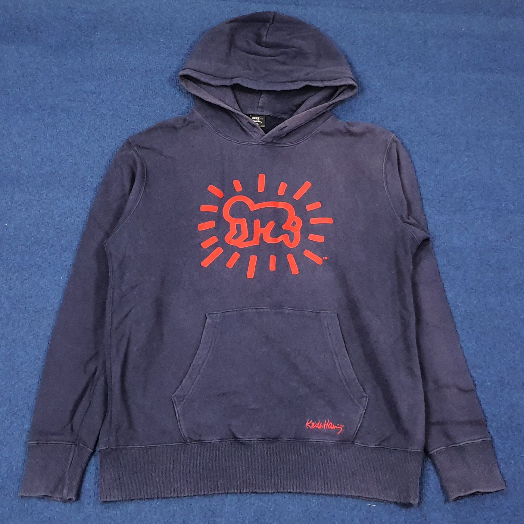 Keith Haring Vintage SPRZNY Keith Haring Streetwear Hoodie C240N20 Size US L / EU 52-54 / 3 - 1 Thumbnail