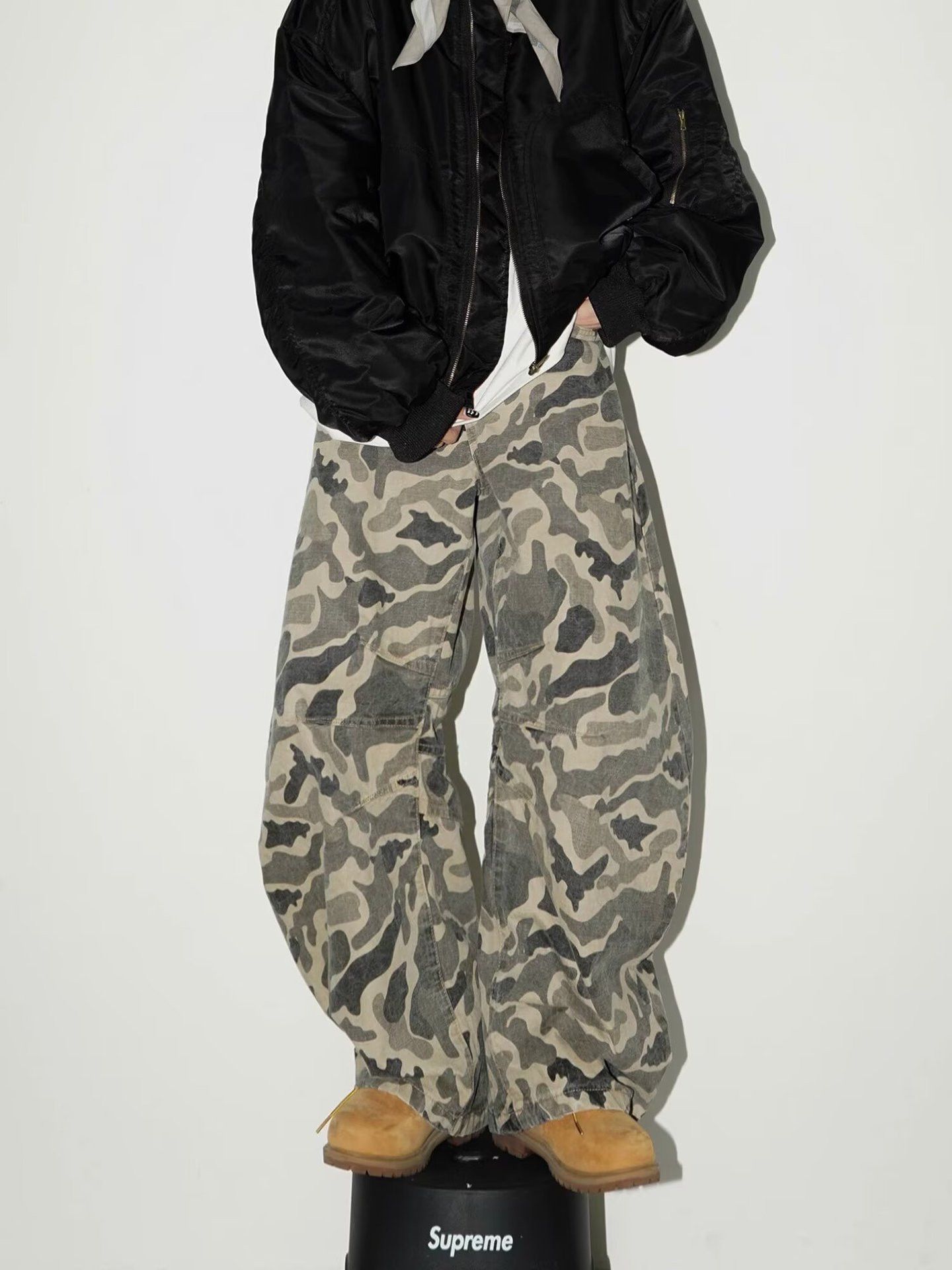 Fox Racing × Jnco × Streetwear Vintage y2k Fox Racing