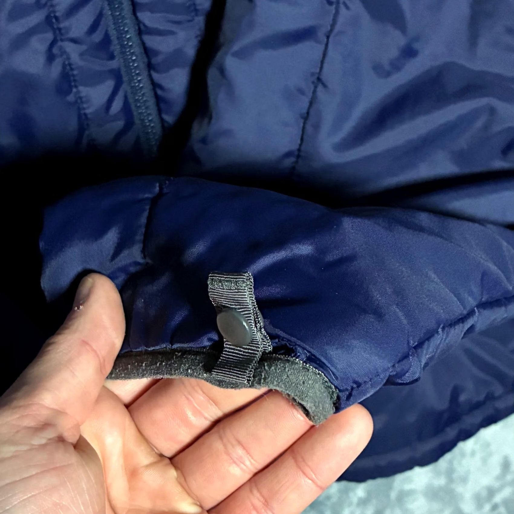 The North Face The North Face Jacket Nylon Quilted Full Zip Puffer Mens XL Navy Blue Size US XL / EU 56 / 4 - 5 Thumbnail