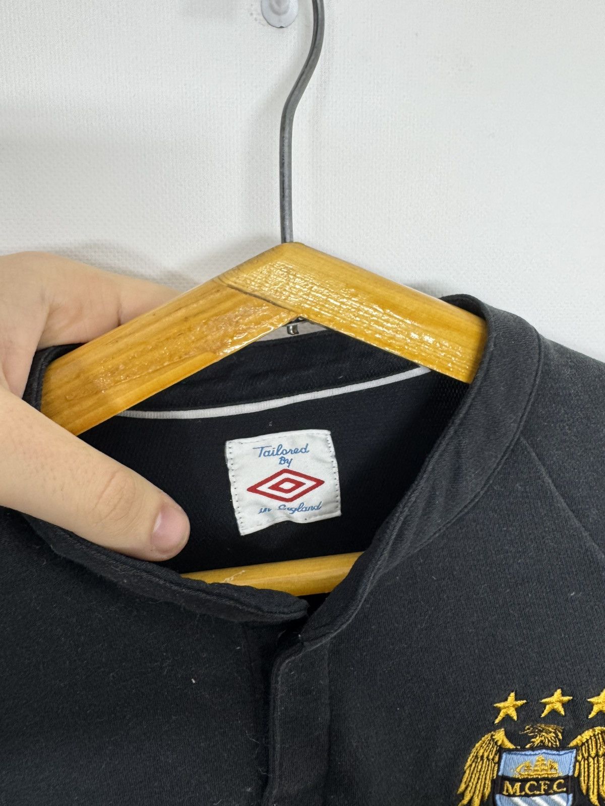 Umbro Vintage Umbro Manchester City 2009 Away Shirt Soccer Jersey Size US S / EU 44-46 / 1 - 8 Thumbnail