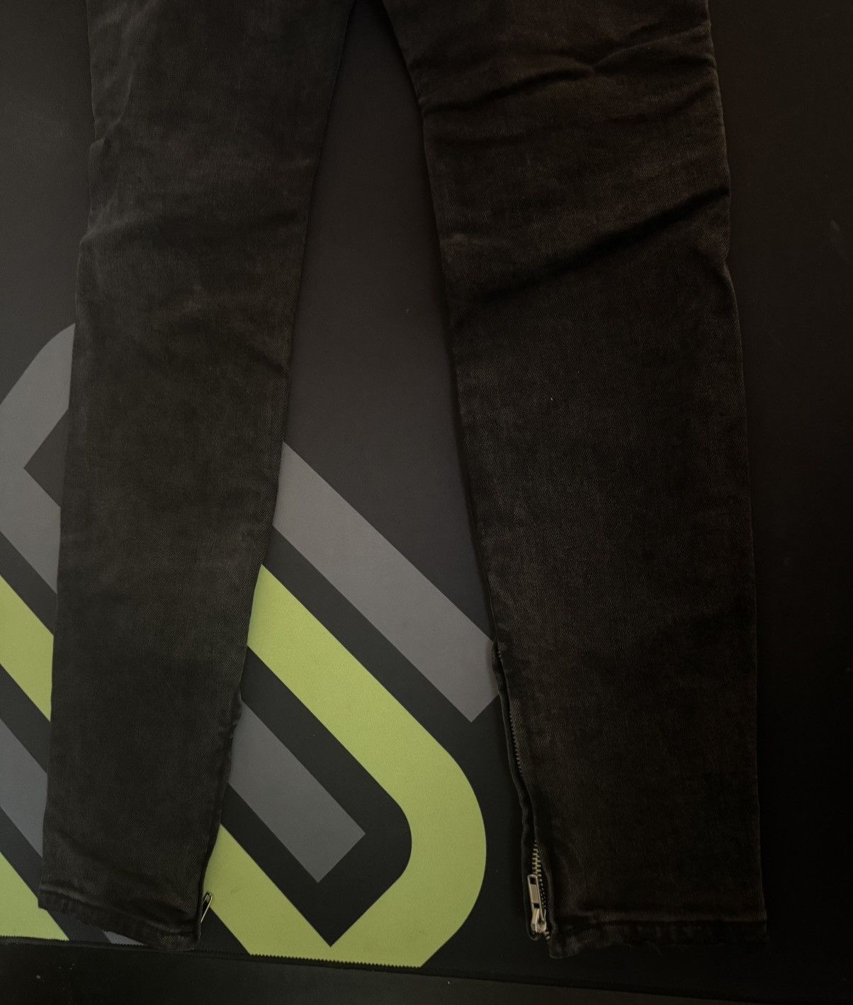 Other Men Black Stacked Skinny Jeans Size US 28 / EU 44 - 16 Thumbnail