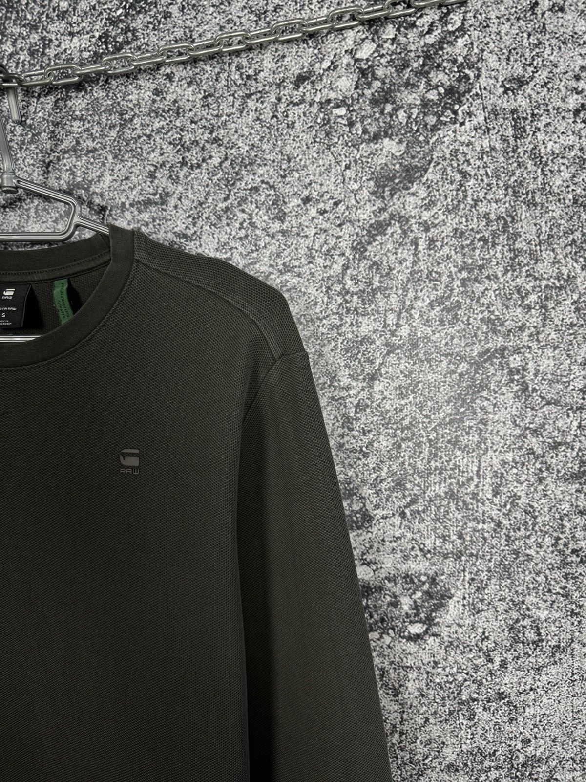 G-Star Men’s G-Star Raw Lash R T L/S Sweatshirt Pullover Size S Size US S / EU 44-46 / 1 - 2 Thumbnail