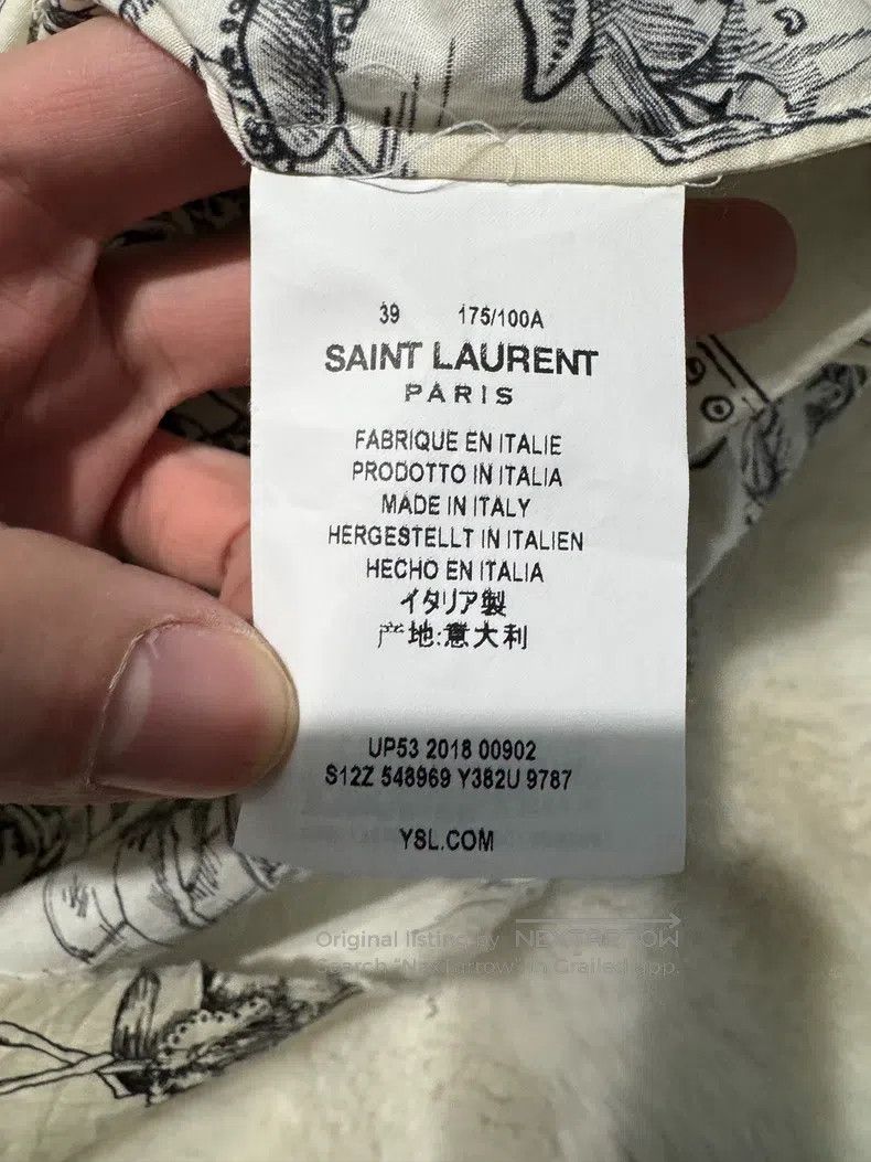 Saint Laurent Paris Saint Laurent Paris size 39 Dreamy Journey short-sleeved s Size US XS / EU 42 / 0 - 4 Thumbnail