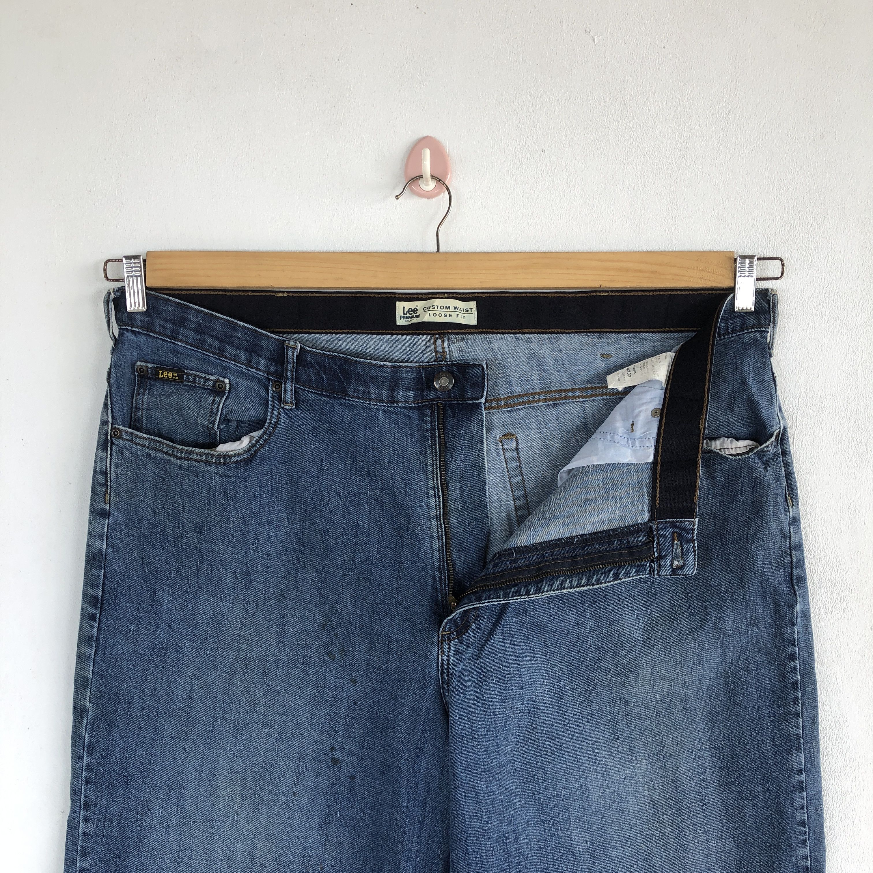 Lee Vintage Lee Baggy Sun Faded Jeans Lee Rider Denim Pants Size US 42 / EU 58 - 6 Thumbnail