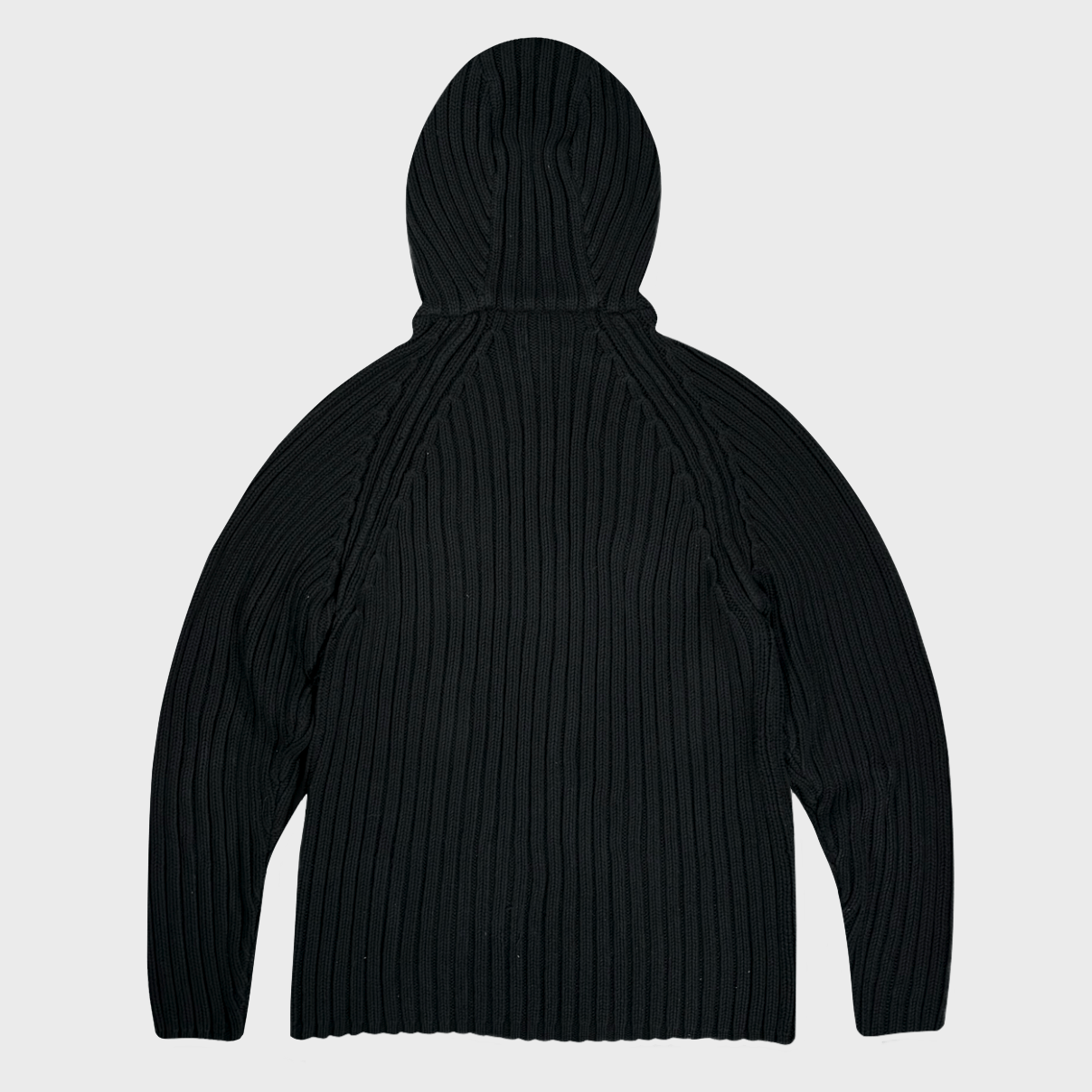 Schott × Vintage RARE 2000's vintage Schott Black Balaclava Knit Sweater Size US M / EU 48-50 / 2 - 6 Thumbnail