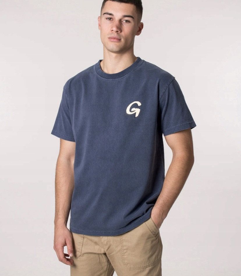 Gramicci × Japanese Brand GRAMICCI T-SHIRT NAVY WITH PRINT Size US XS / EU 42 / 0 - 1 Thumbnail