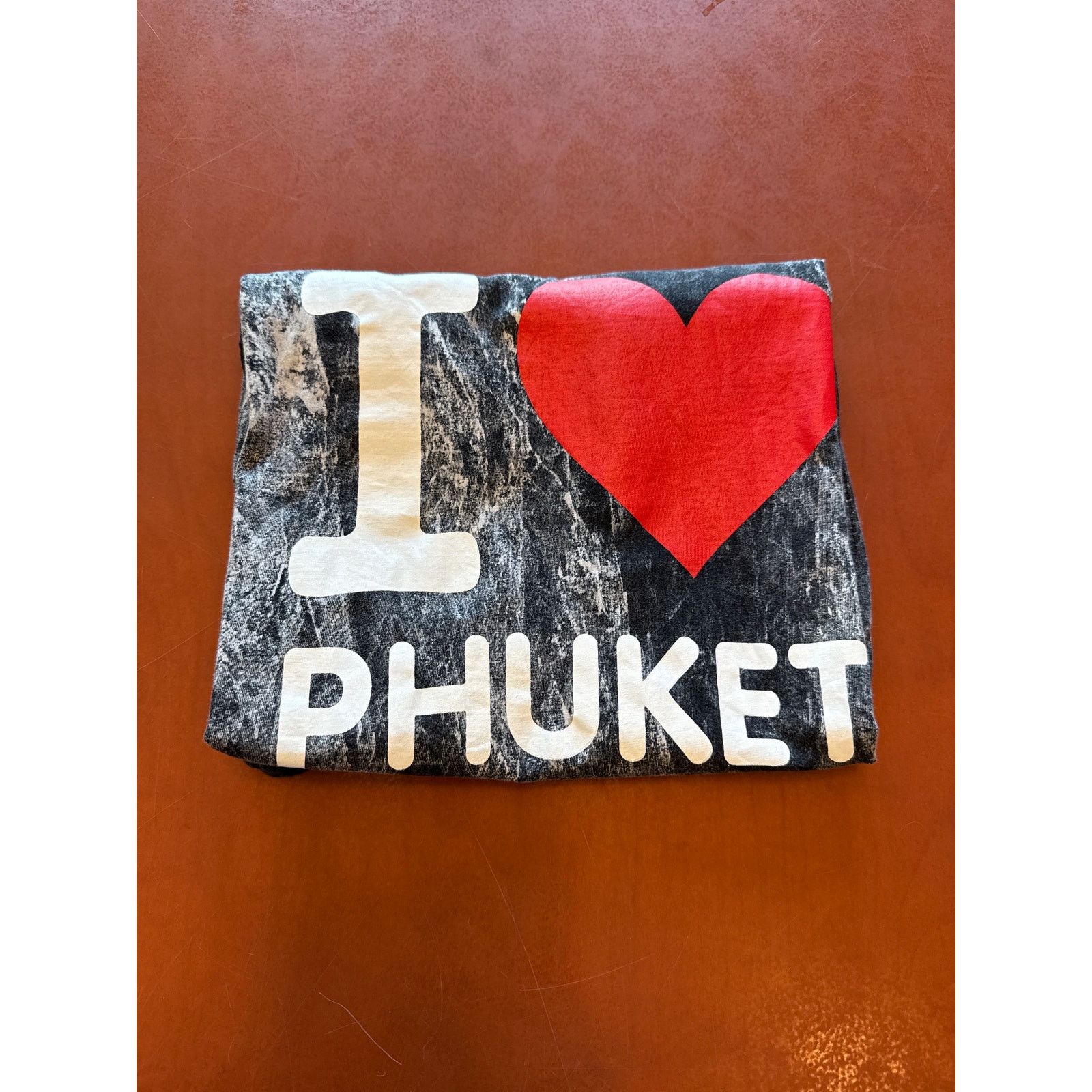 Other Black Tie-Dye I Love Phuket Thailand Graphic Tank Top Size US M / EU 48-50 / 2 - 8 Thumbnail