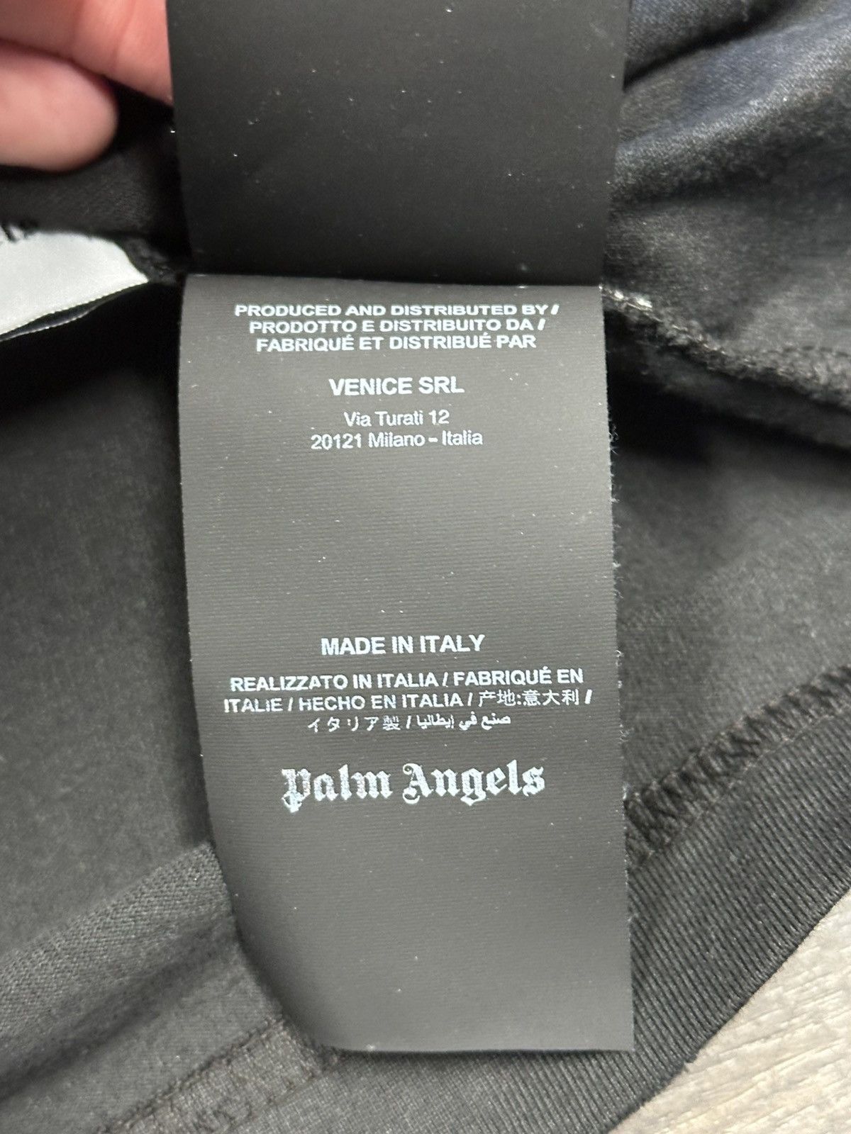 Palm Angels Palm Angels Basic Graphic T-Shirt Size US M / EU 48-50 / 2 - 6 Thumbnail