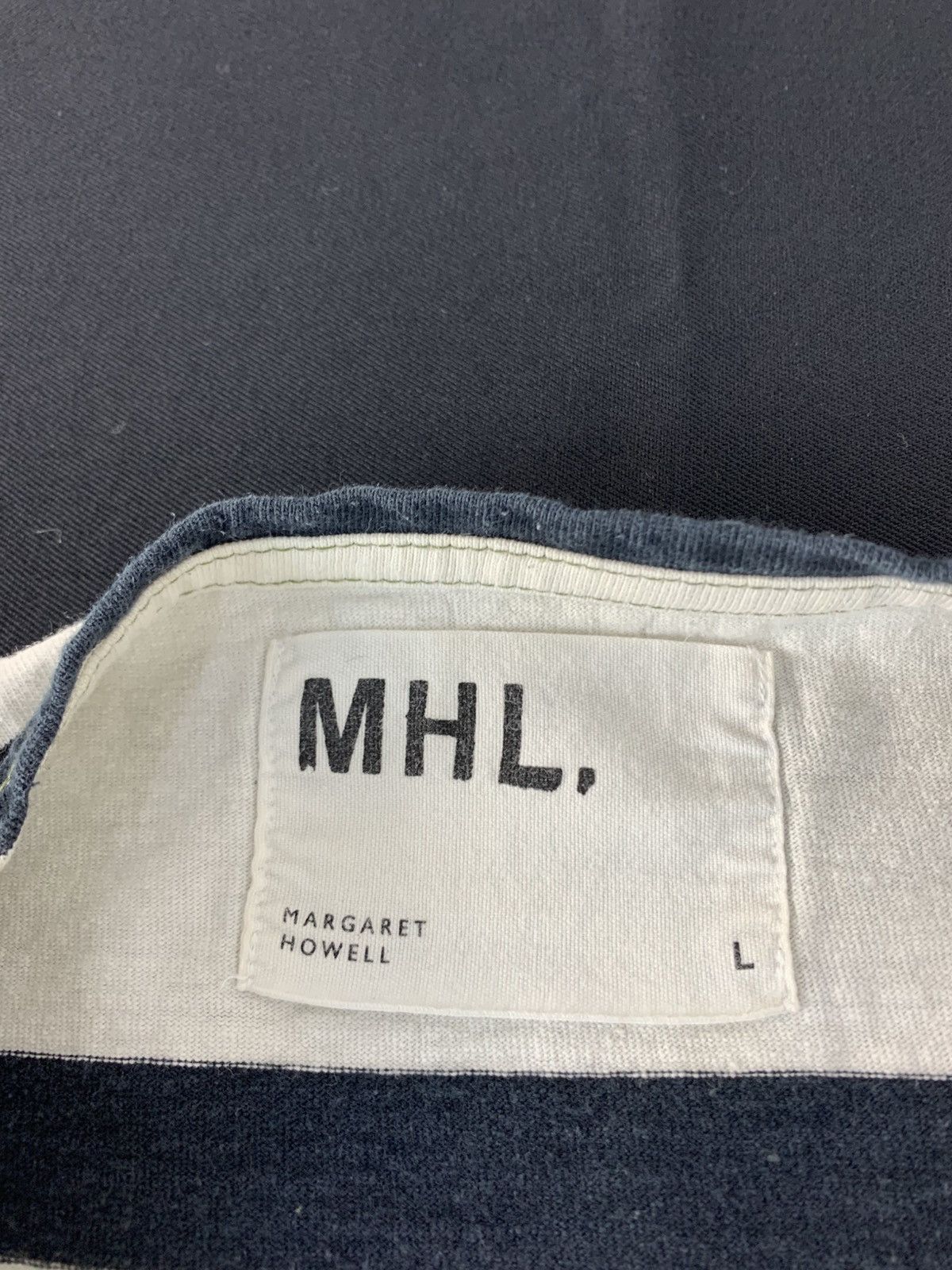 Margaret Howell Hype Margarett Howell London Striped Longsleeve Crewneck Tee Size L / US 10 / IT 46 - 5 Thumbnail