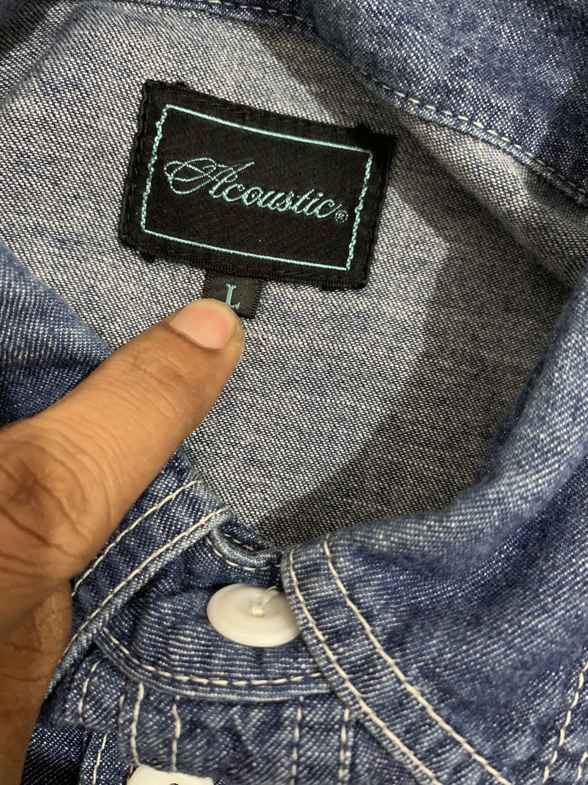 The Flat Head Acoustic japan beautiful silhouette selvedge Size US M / EU 48-50 / 2 - 10 Thumbnail