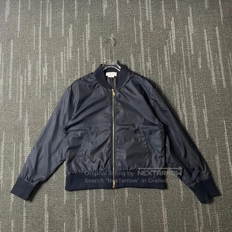 Thom Browne Thom Browne Men's Navy Striped Jacket . Size US M / EU 48-50 / 2 - 1 Thumbnail