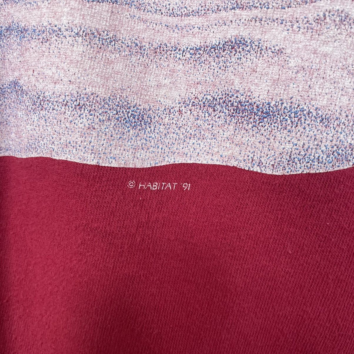 Habitat × Vintage Vintage 1991 Habitat Wolves Double Sided T Shirt Size US XL / EU 56 / 4 - 3 Thumbnail