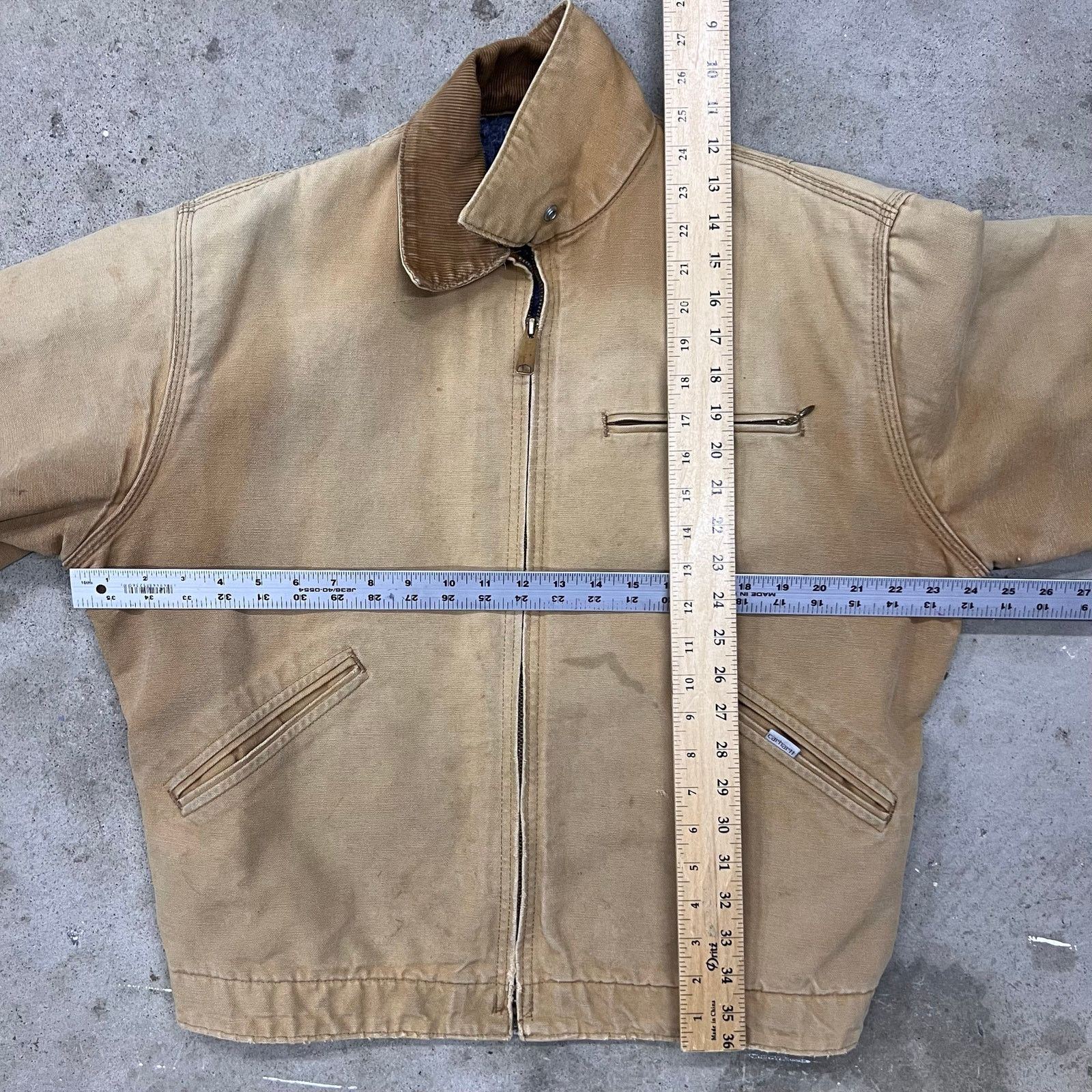 Vintage Union Carhartt Detroit Blanket Jacket Workwear 6BLJ
