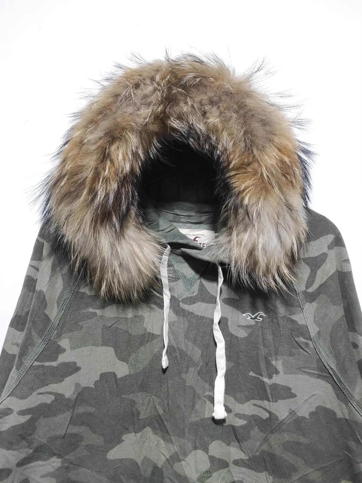Hollister Hollister Camo fur hoodie ifsix LGB style Size US XL / EU 56 / 4 - 3 Thumbnail