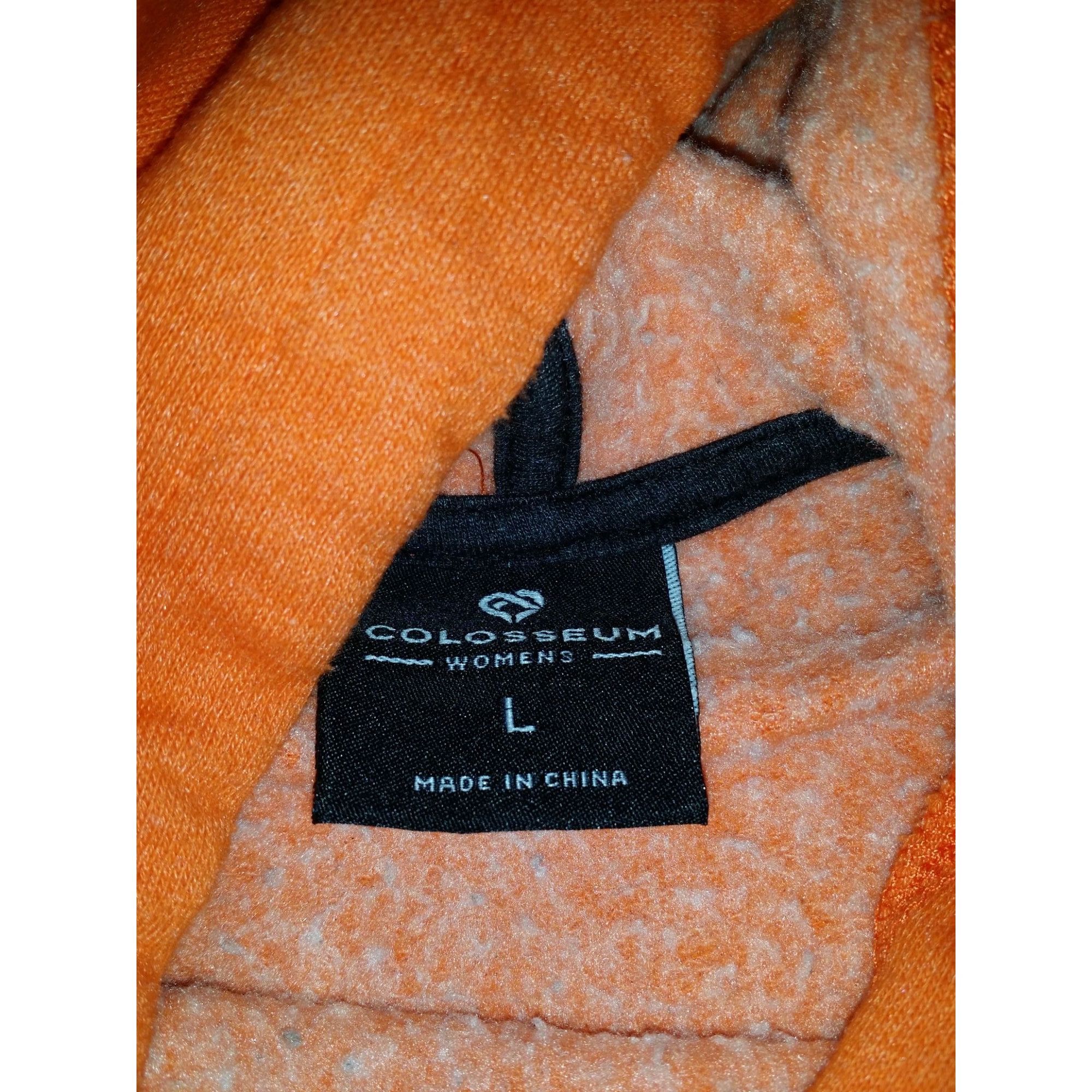 Colosseum Athletics Oklahoma State Cowboys Hoodie Women Sz L Heathered Gray Oran Size L / US 10 / IT 46 - 5 Thumbnail