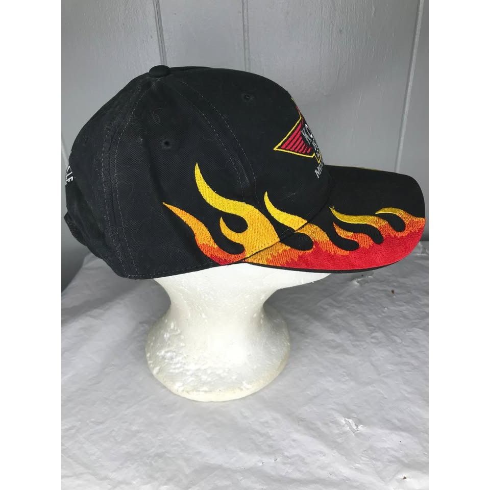 Vintage Vintage Kokesh Motorcycle Flames Grunge Biker hat cap Size ONE SIZE - 2 Thumbnail