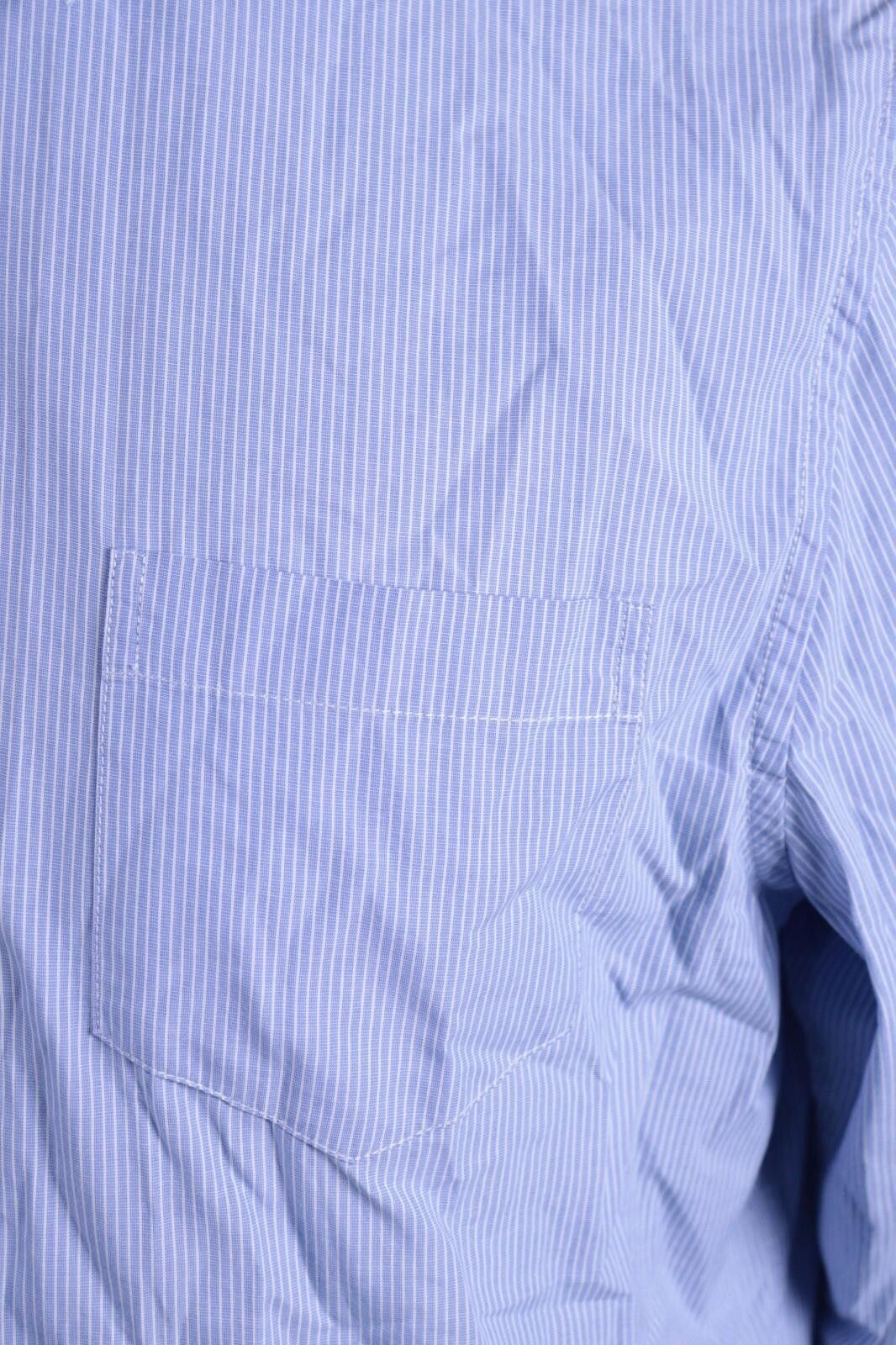 Denim & Supply Ralph Lauren Denim & Supply Ralph Lauren Blue Pinstripe Down Shirt L Size US L / EU 52-54 / 3 - 4 Thumbnail