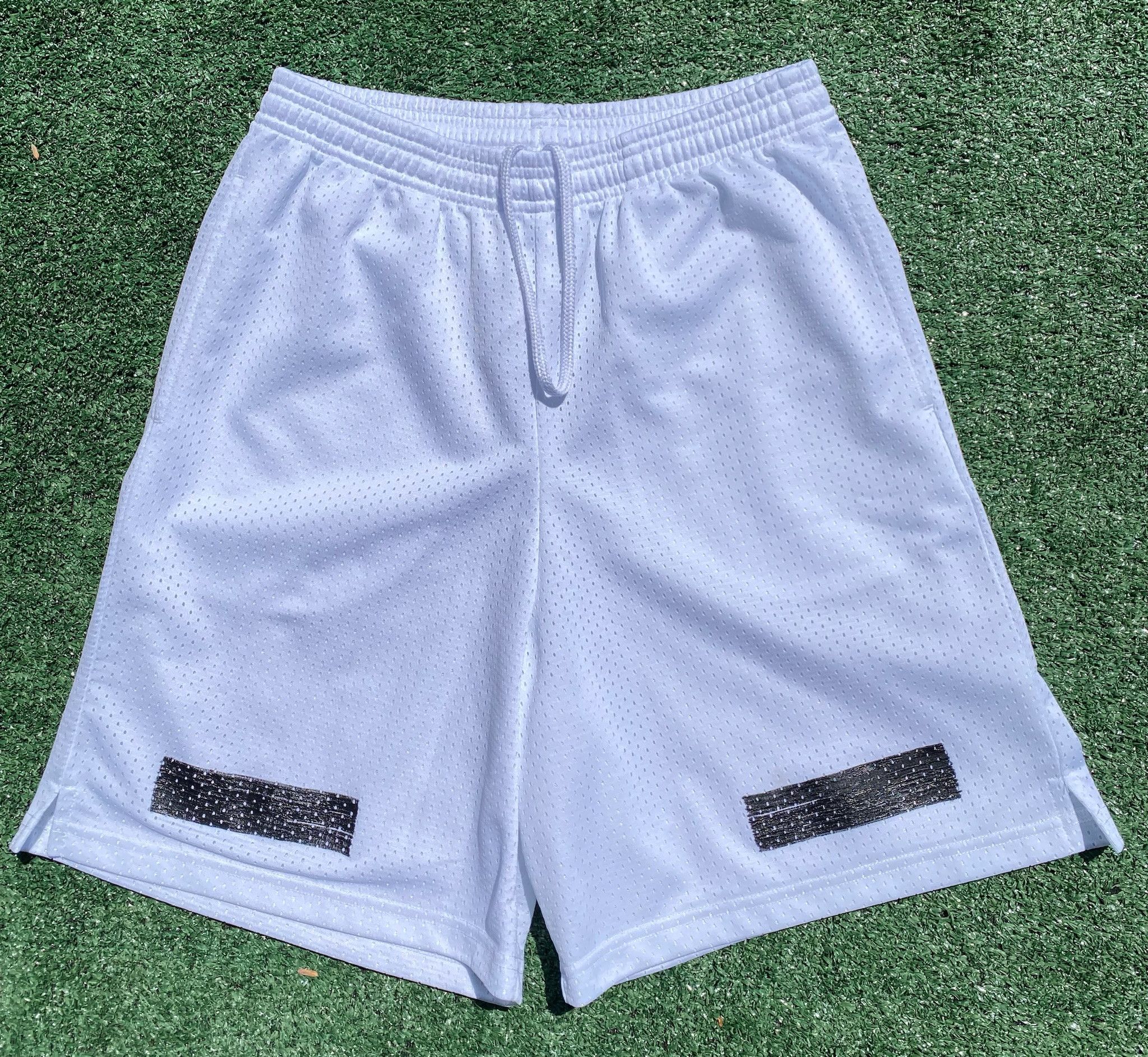 Off-White Off White x Virgil Abloh Seeing Things Mesh Shorts XS Size US 29 - 1 Thumbnail
