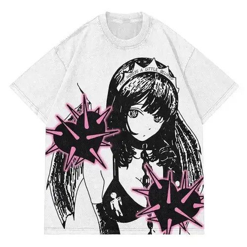 Other Y2K Devi Graphic PrintingT Shirt Short Sleeve Size US XL / EU 56 / 4 - 1 Thumbnail
