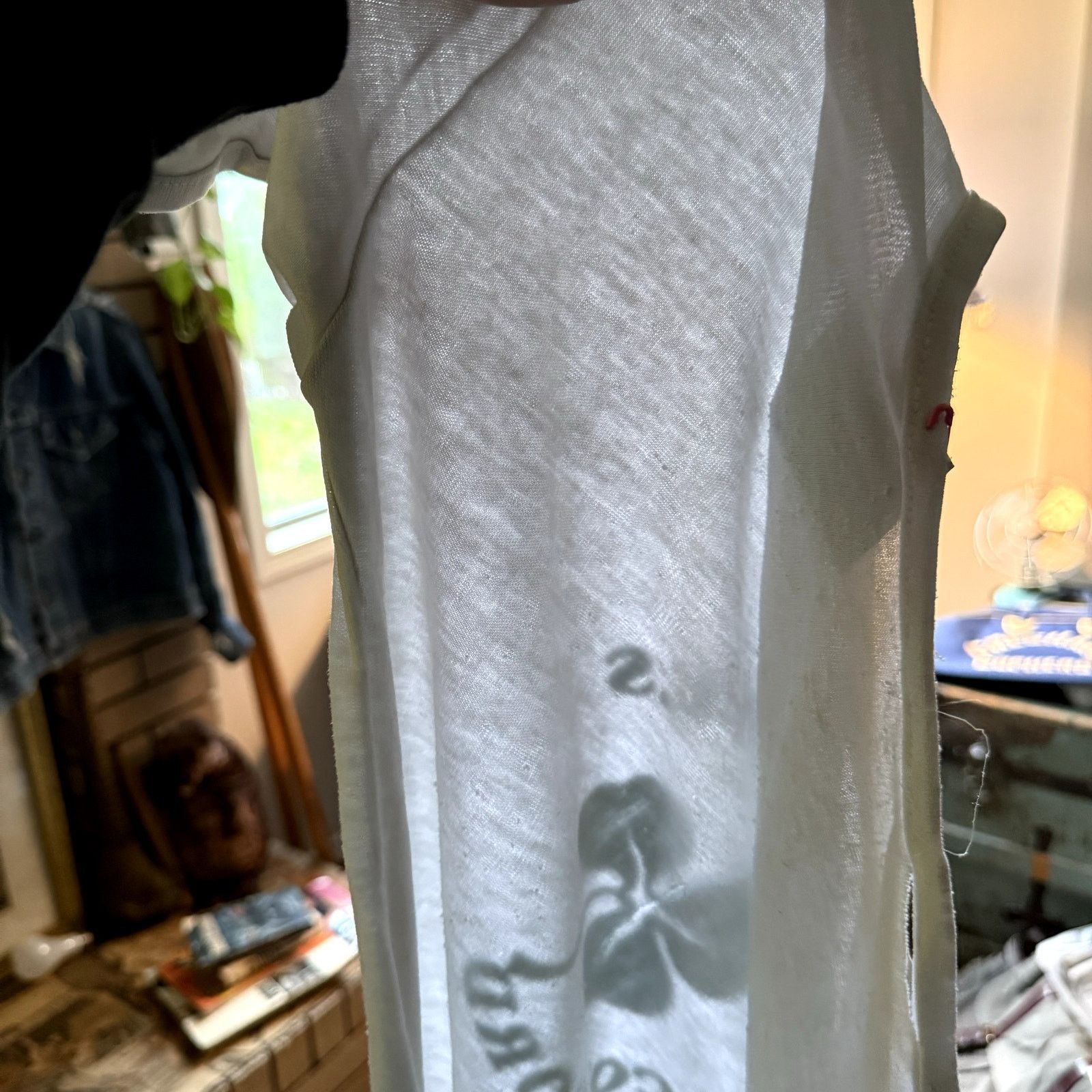 Vintage 70s Threadbare Vintage st. Agnes Concord Femme Tee Size M / US 6-8 / IT 42-44 - 7 Thumbnail