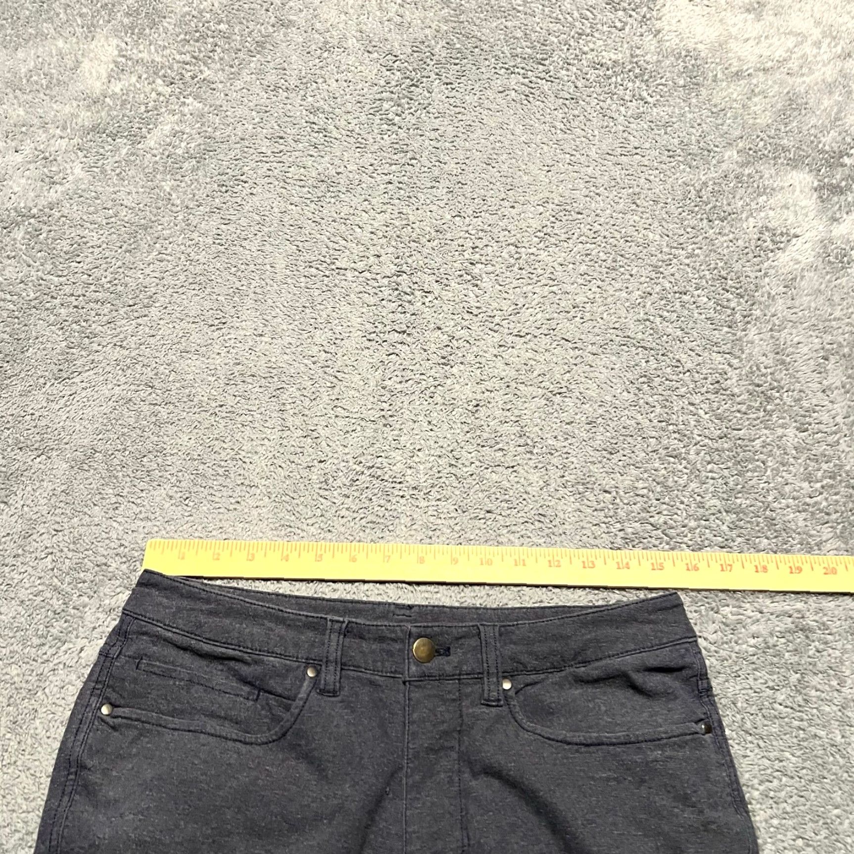 Lululemon Lululemon Pants Mens 30 ABC Skinny Tech Canvas Heathered Blue M5992S Mens Regular 30 Inseam 33 Blue Pants Size US 30 / EU 46 - 6 Thumbnail