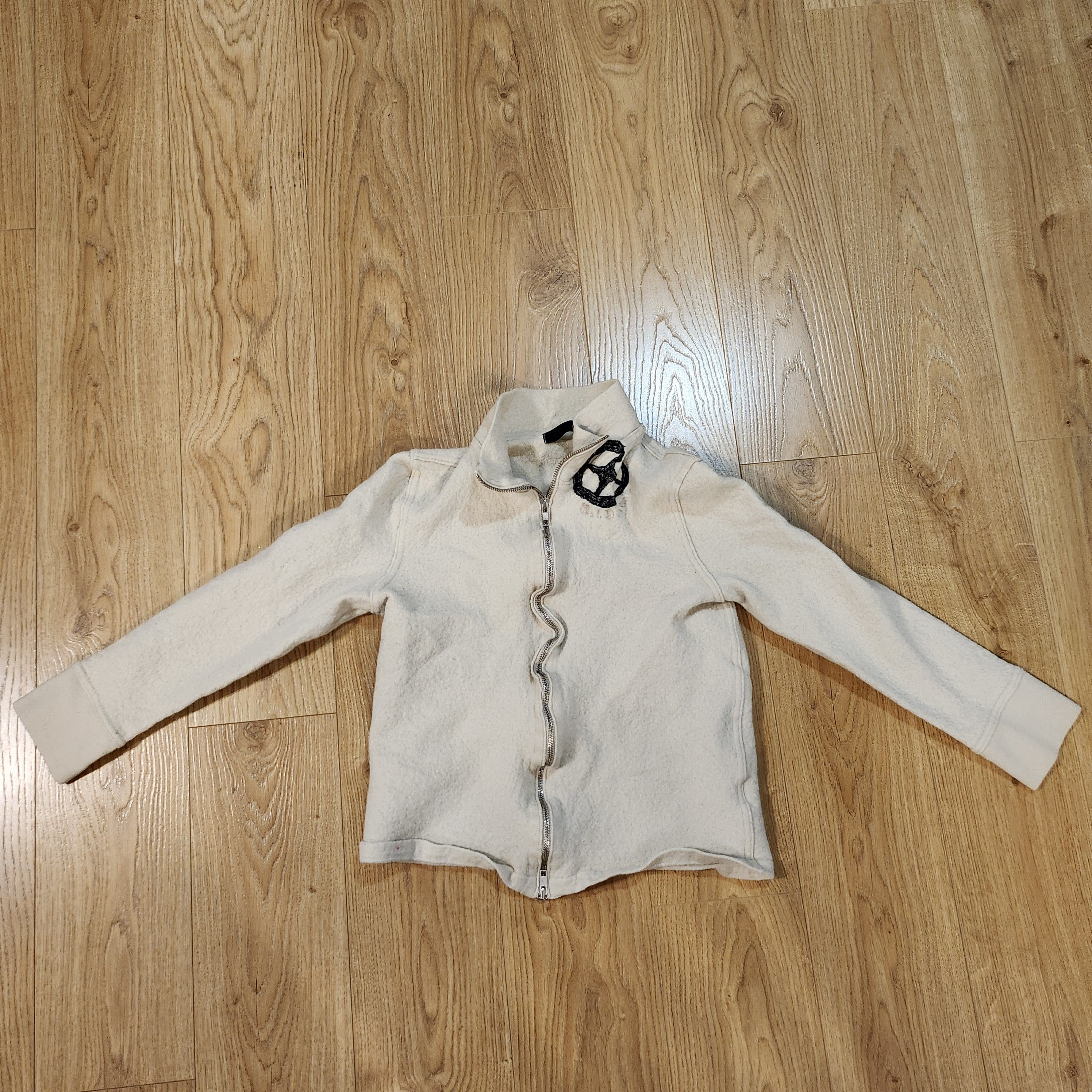 Stone Island × Vintage Stone Island Denims Wool Shrunk Sweater Size US S / EU 44-46 / 1 - 1 Thumbnail