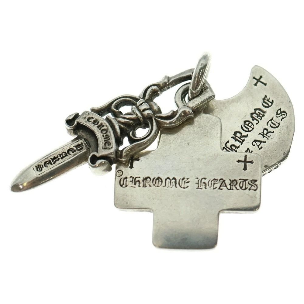 Chrome Hearts CHROME HEARTS 3 TRINKETS PENDANT dagger cross plus Size ONE SIZE - 4 Thumbnail